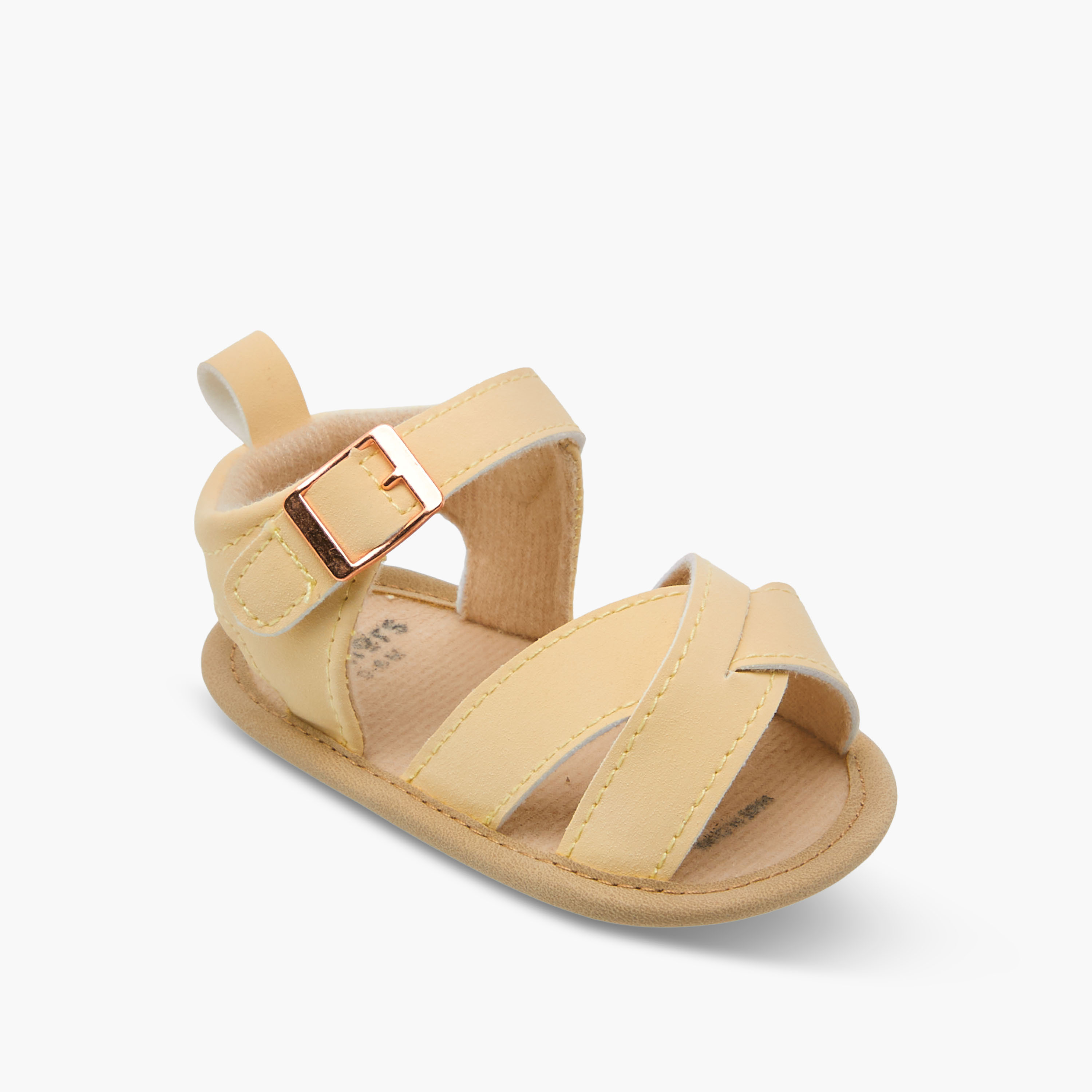 حذاء ناعم بشريط إغلاق لاصق من جونيورز-baby-girls-shoes-sandals-image-4