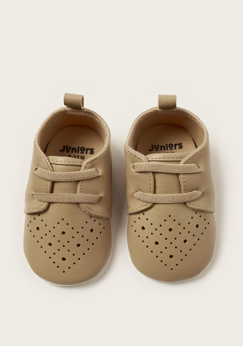 Juniors Perforated Booties-Booties-image-4