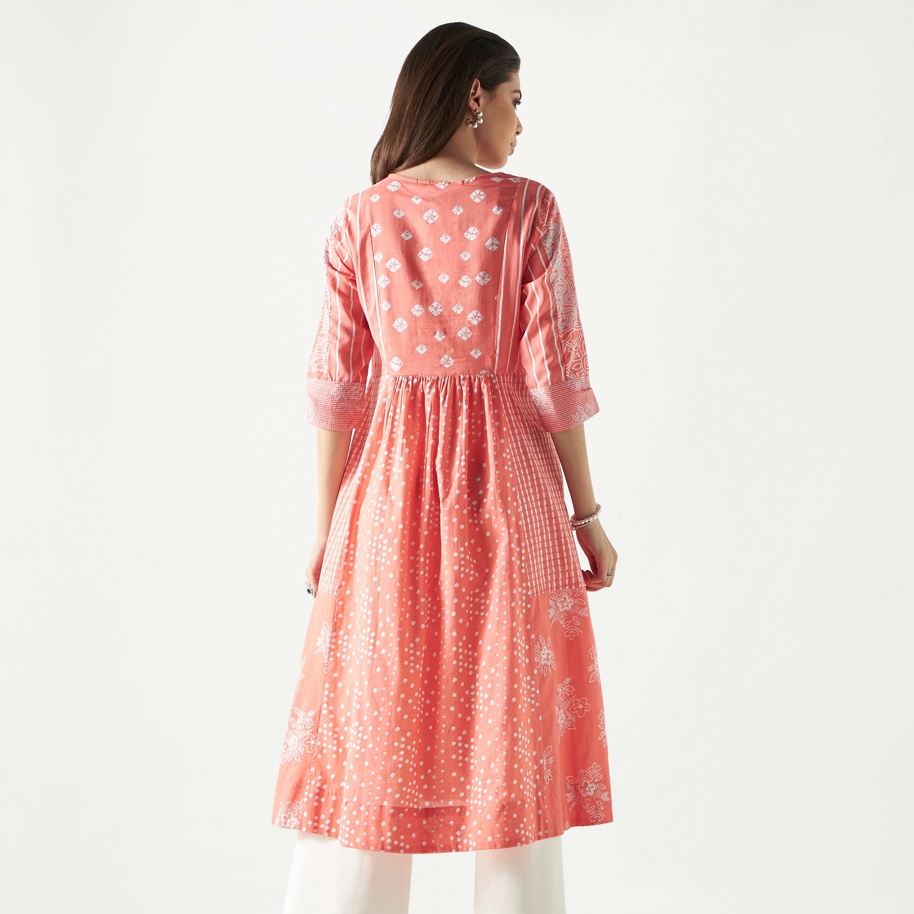BIBA Embroidered Ethnic Kurta-women-clothing-ethnicwear-kurtas-image-3