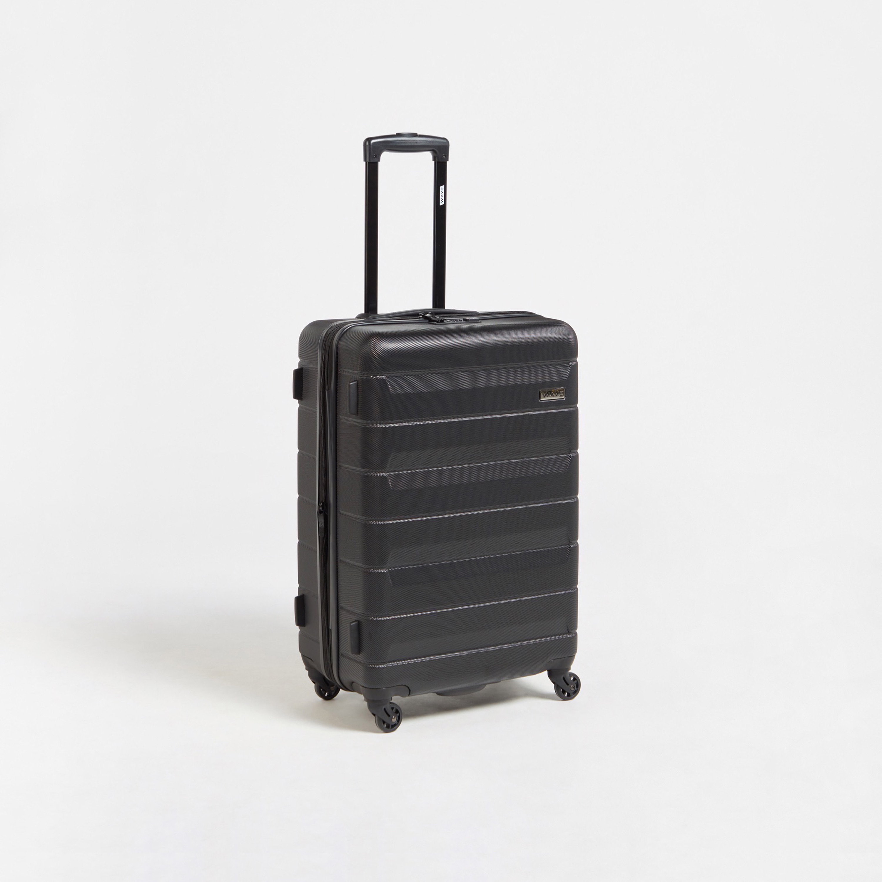 WAVE Textured Hardcase Luggage Trolley Bag with Retractable Handle - Set of 3-travel-luggagesandbags-luggage-image-4
