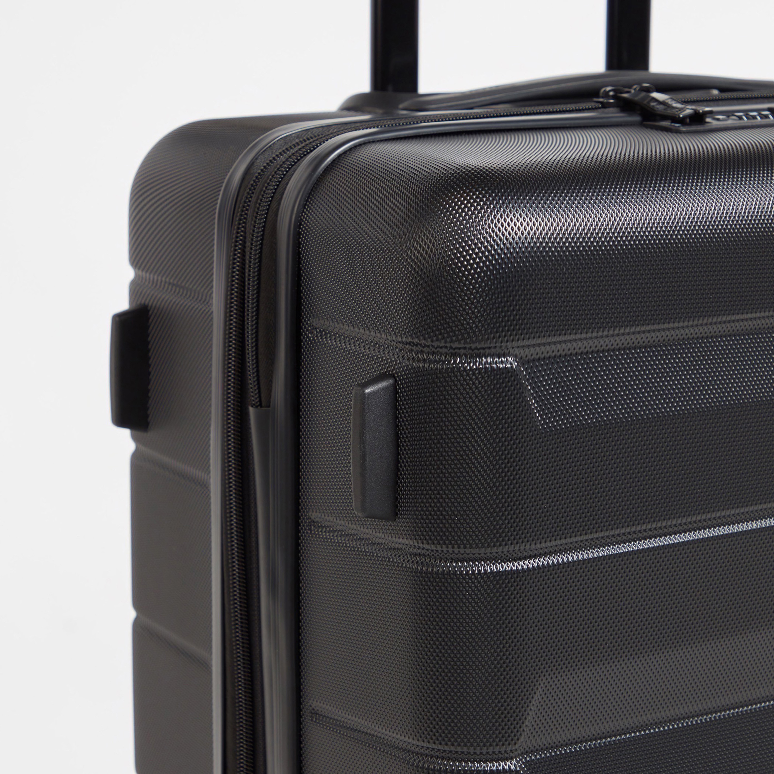 WAVE Textured Hardcase Luggage Trolley Bag with Retractable Handle - Set of 3-travel-luggagesandbags-luggage-image-6