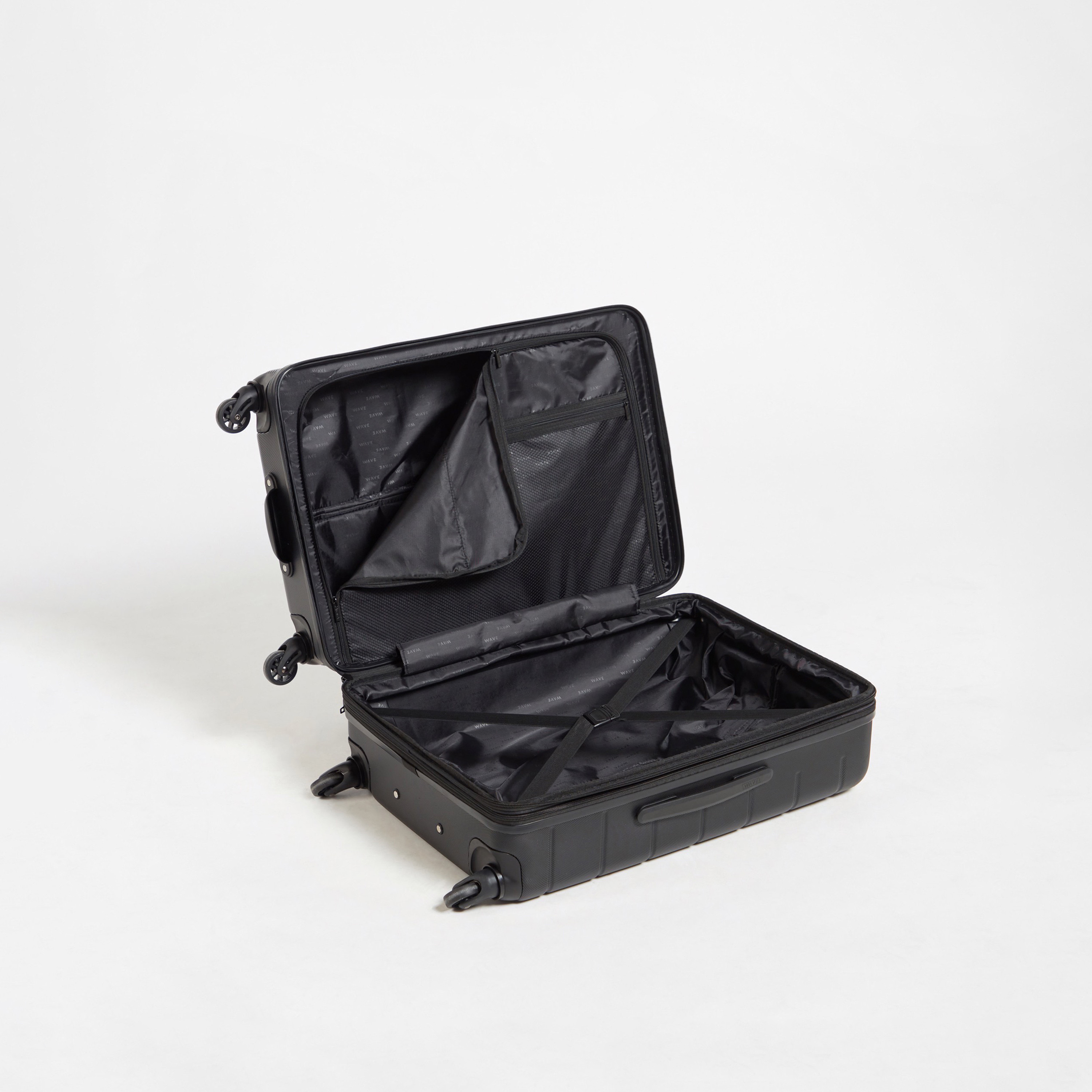 WAVE Textured Hardcase Luggage Trolley Bag with Retractable Handle - Set of 3-travel-luggagesandbags-luggage-image-8