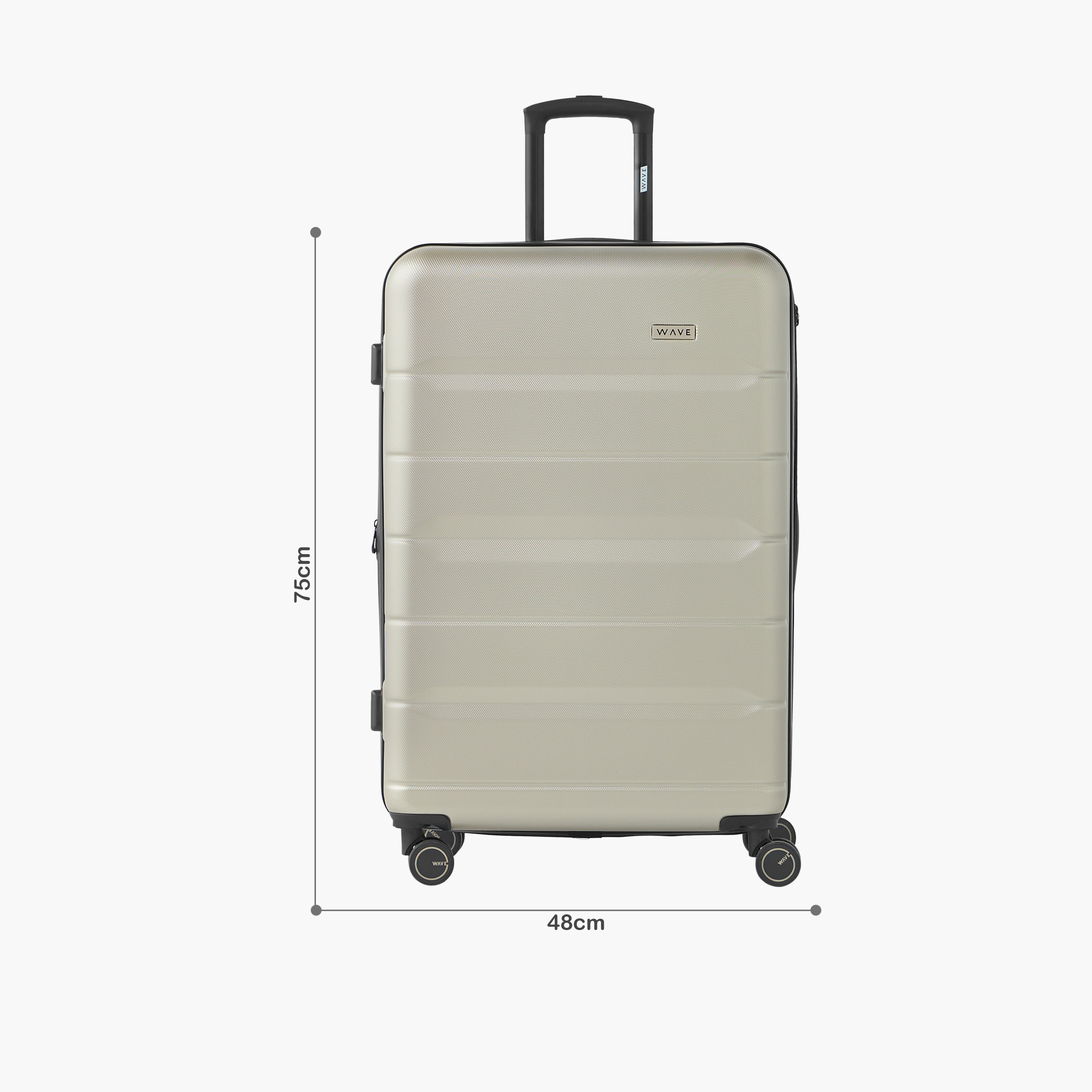 WAVE 3-Piece Hardcase Trolley Bag Set with Retractable Handle-travel-luggagesandbags-luggage-image-2