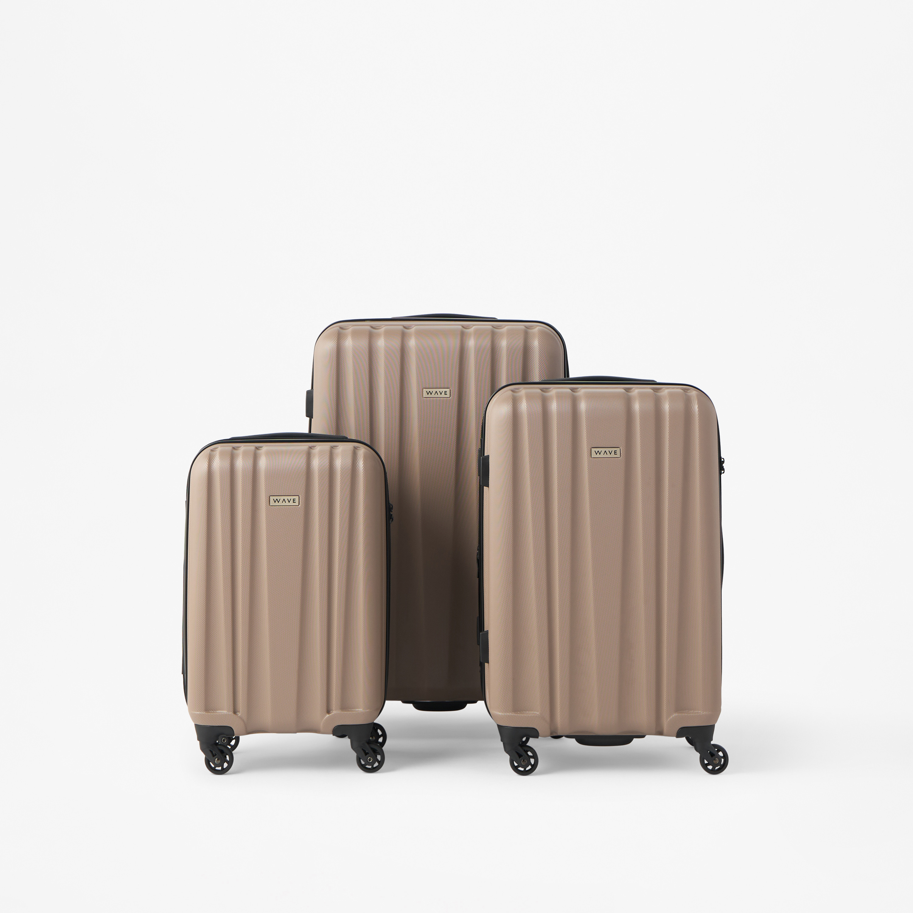 WAVE Textured Hardcase Trolley Bag