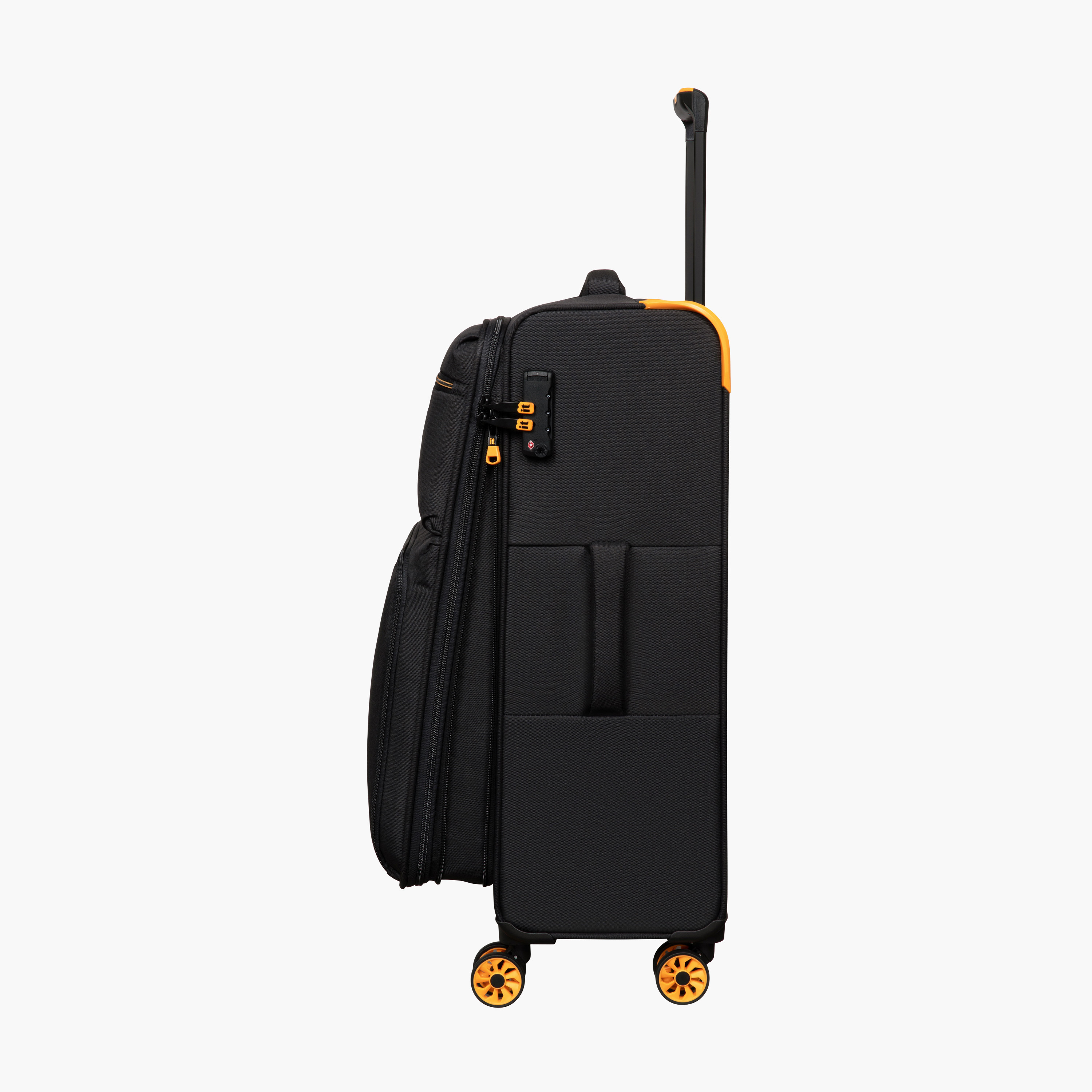 IT Solid Softcase Trolley Bag with Retractable Handle - 20 Inches Check-in Bag-travel-luggagesandbags-luggage-image-5
