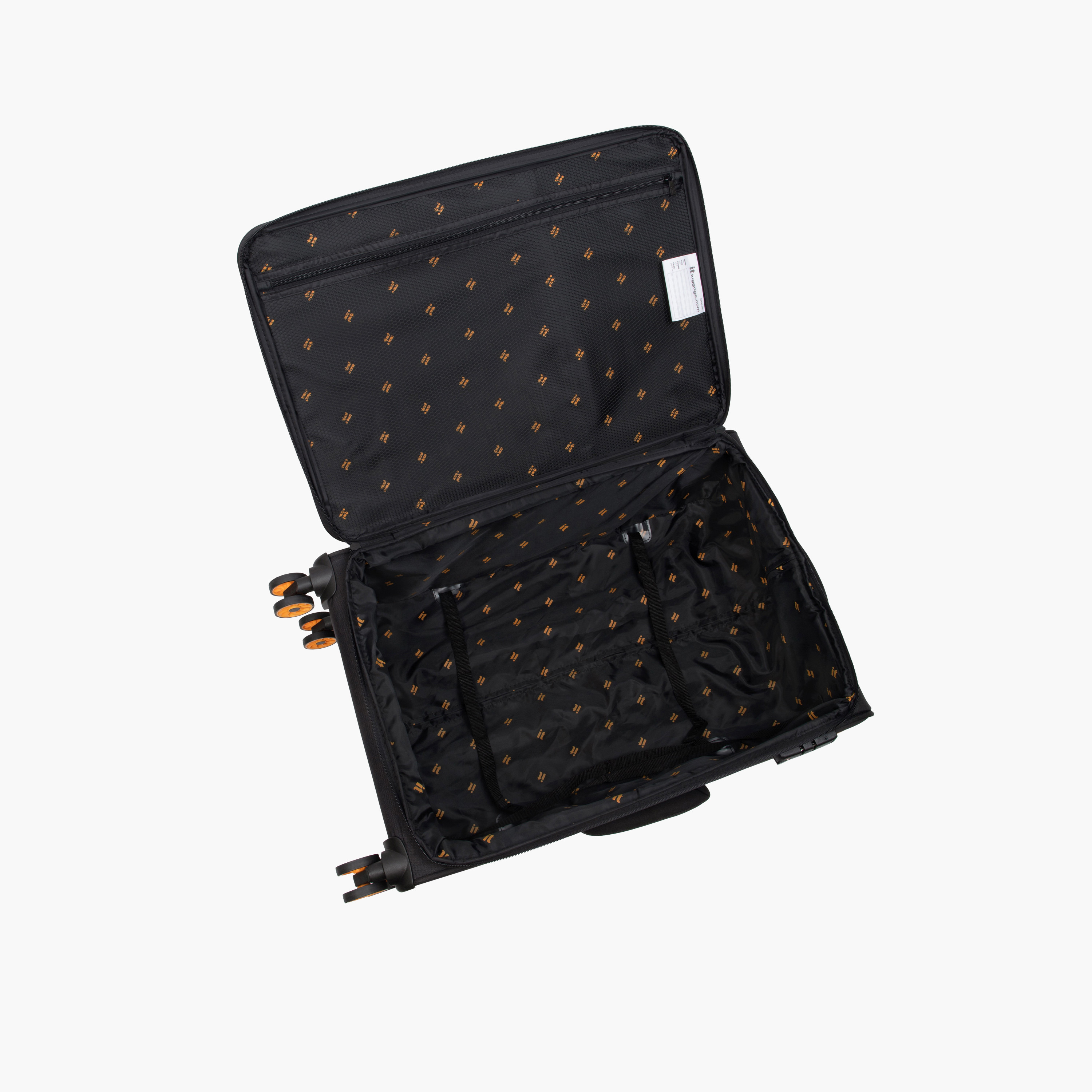 IT Solid Softcase Trolley Bag with Retractable Handle - 24 Inches Check-in Bag-travel-luggagesandbags-luggage-image-4