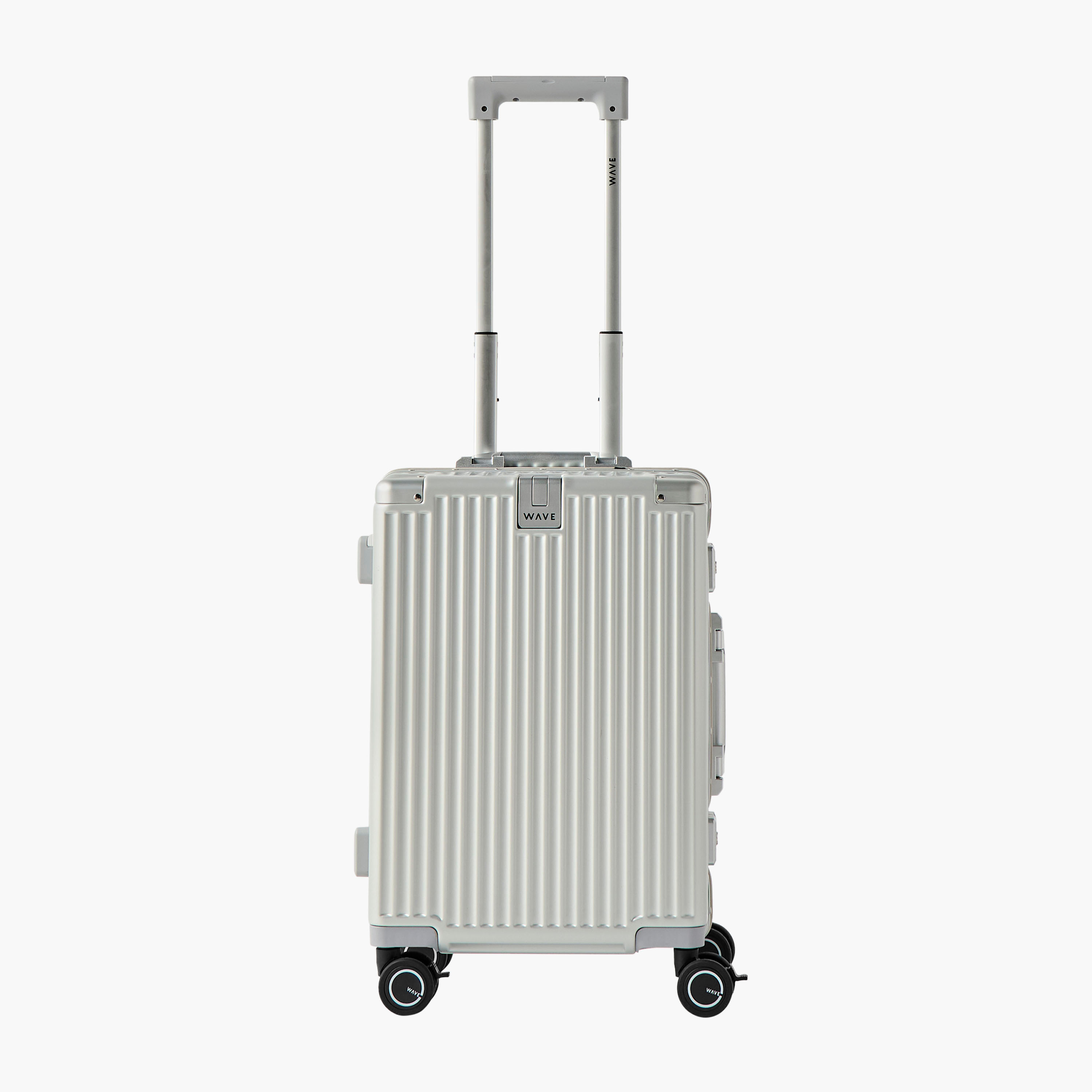 WAVE Textured Hardcase Trolley Bag with Retractable Handle - 20 Inches Check-in Bag-travel-luggagesandbags-luggage-image-1