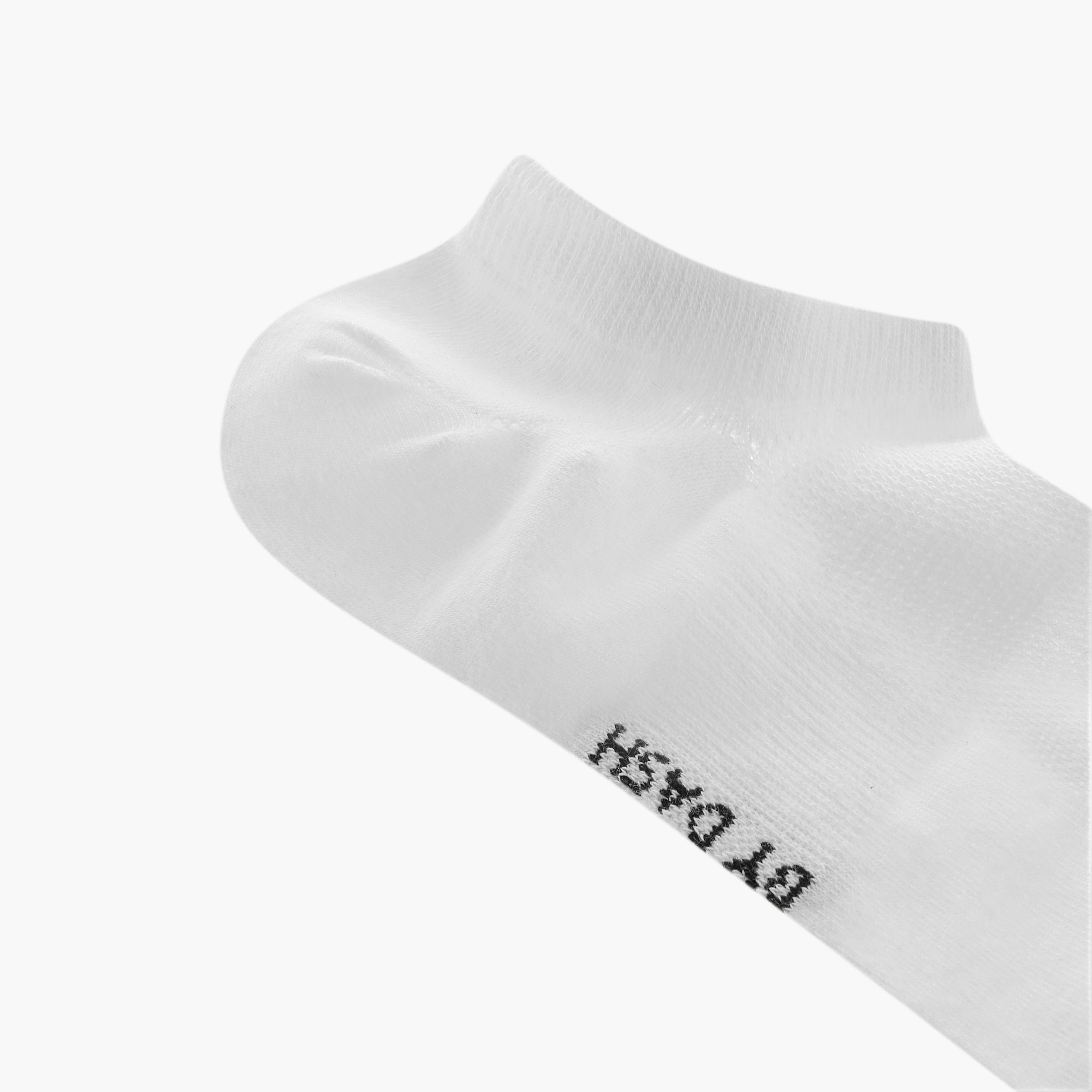 طقم جوارب بطول 3 أزواج الكاحل بطبعات شعار من داش-women-socksandstockings-image-5