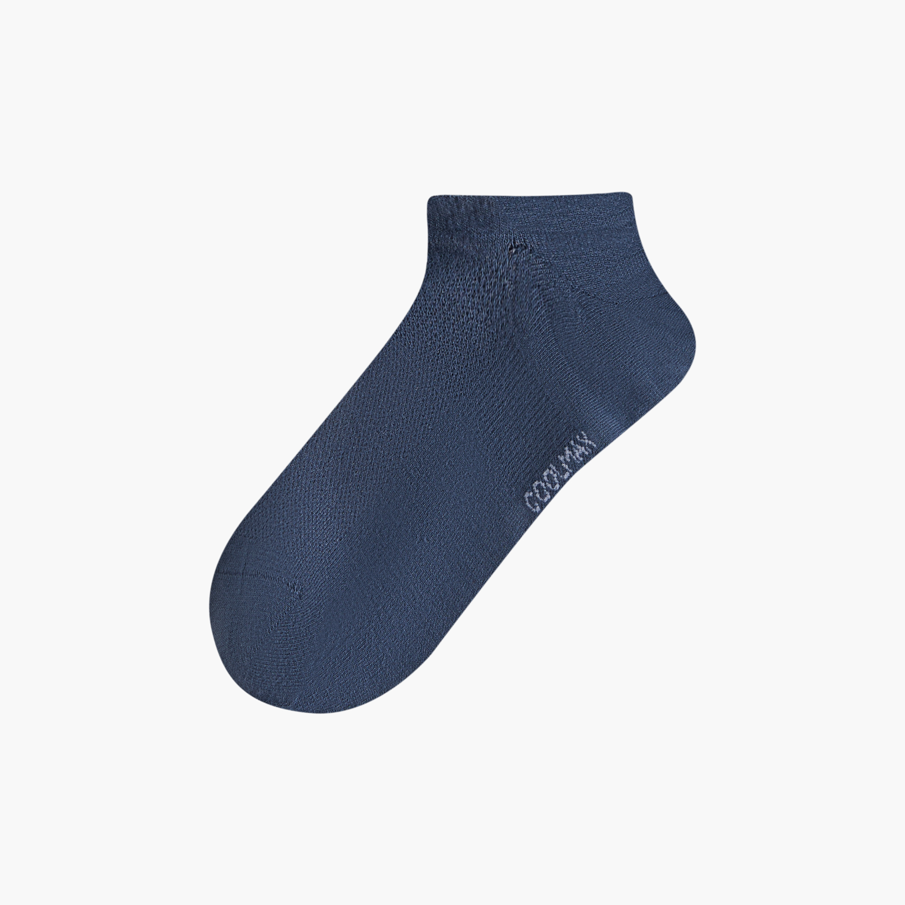 Dash Logo Print Non Terry Ankle Length Socks - Set of 3-men-socks-image-7