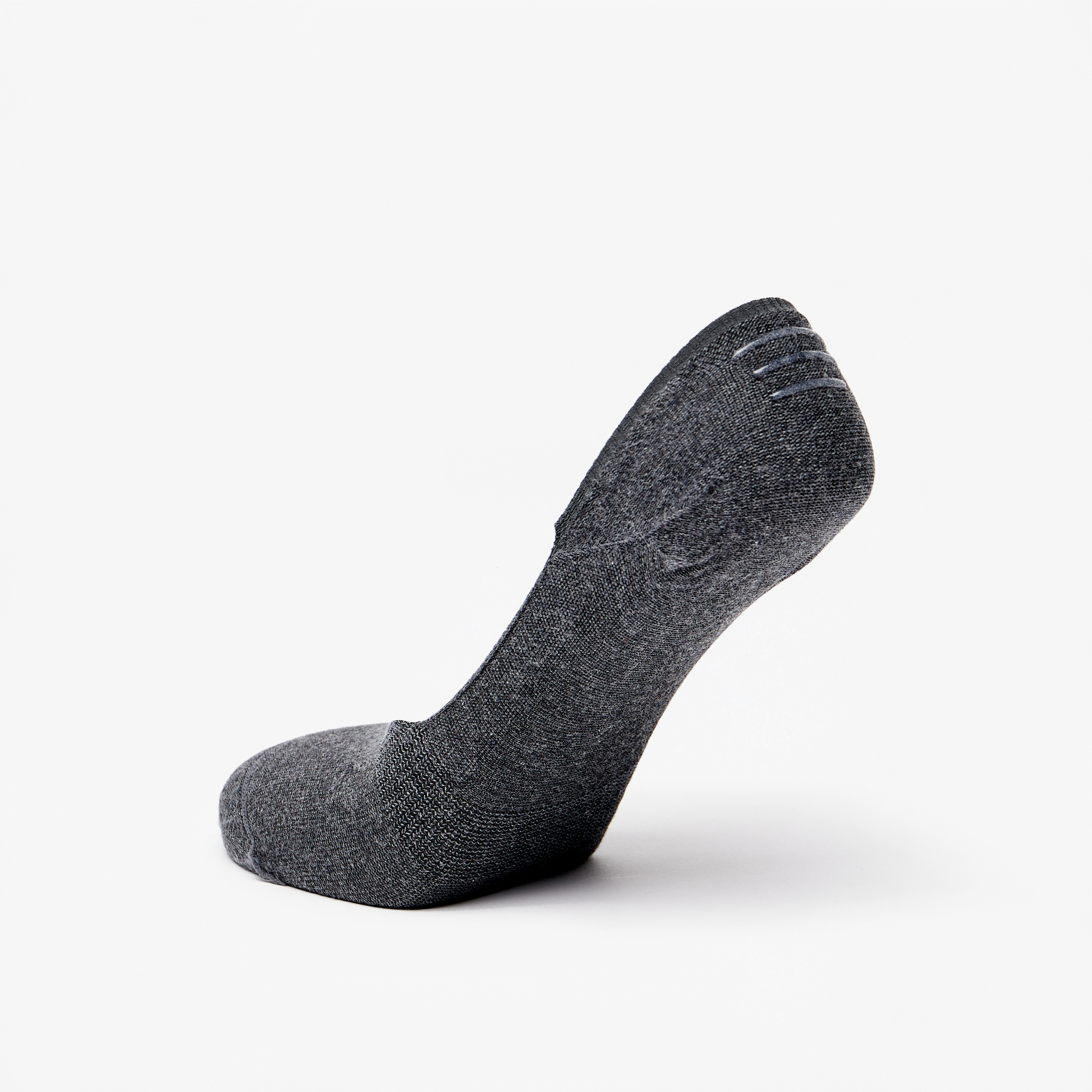 طقم جوارب 3 أزواج سادة غير مرئية من دوتشيني-men-socks-image-4