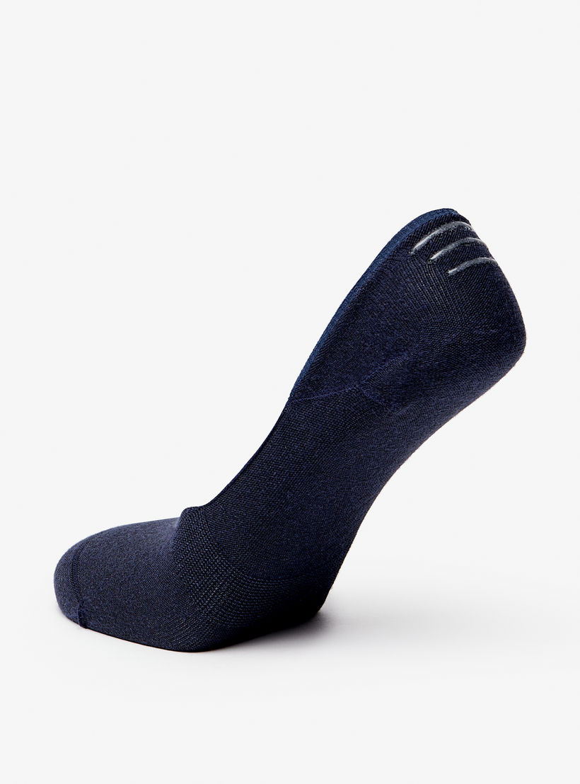 طقم جوارب 3 أزواج سادة غير مرئية من دوتشيني-men-socks-image-4