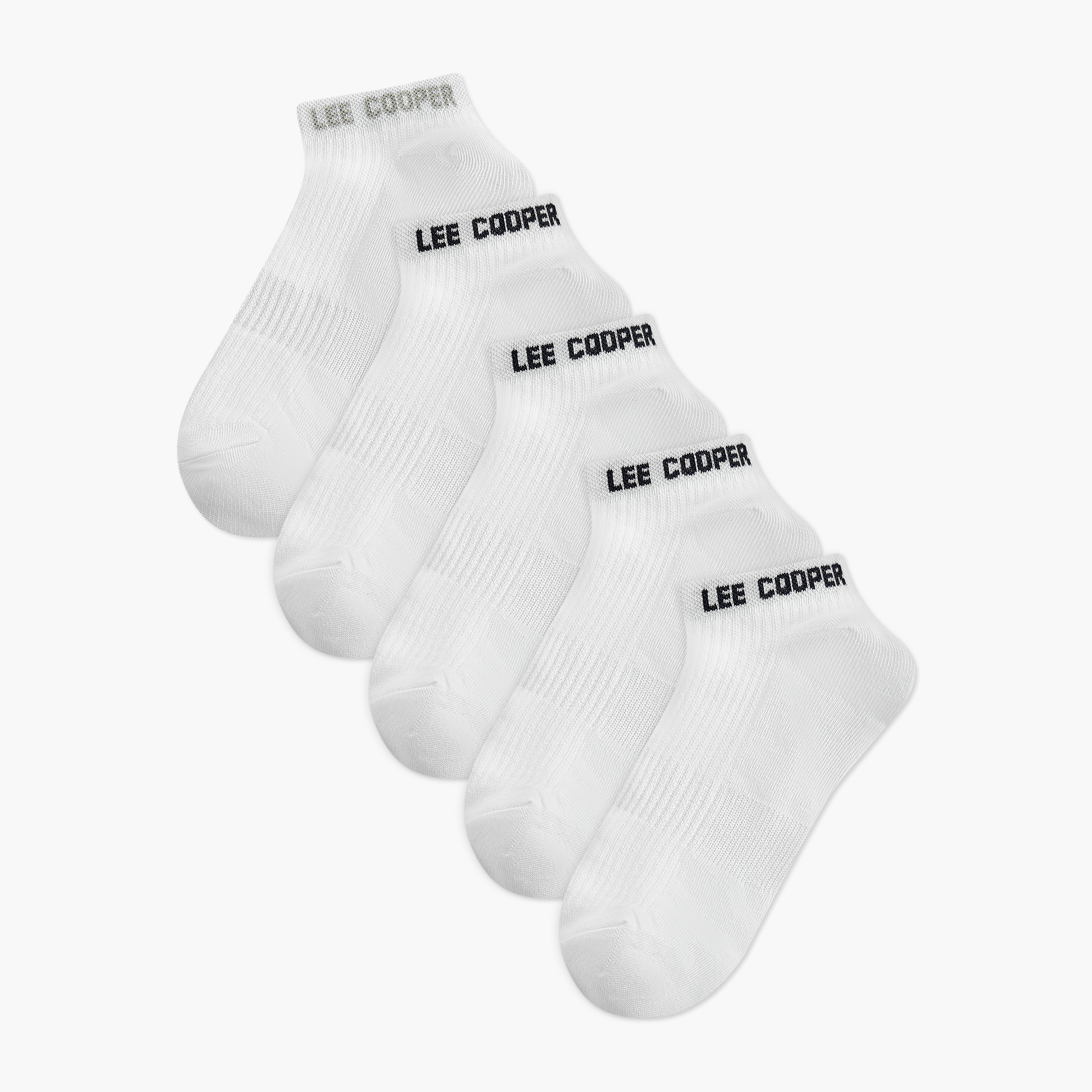 جوارب طول الكاحل للرجال من لي كوبر - طقم من 5-men-socks-image-1