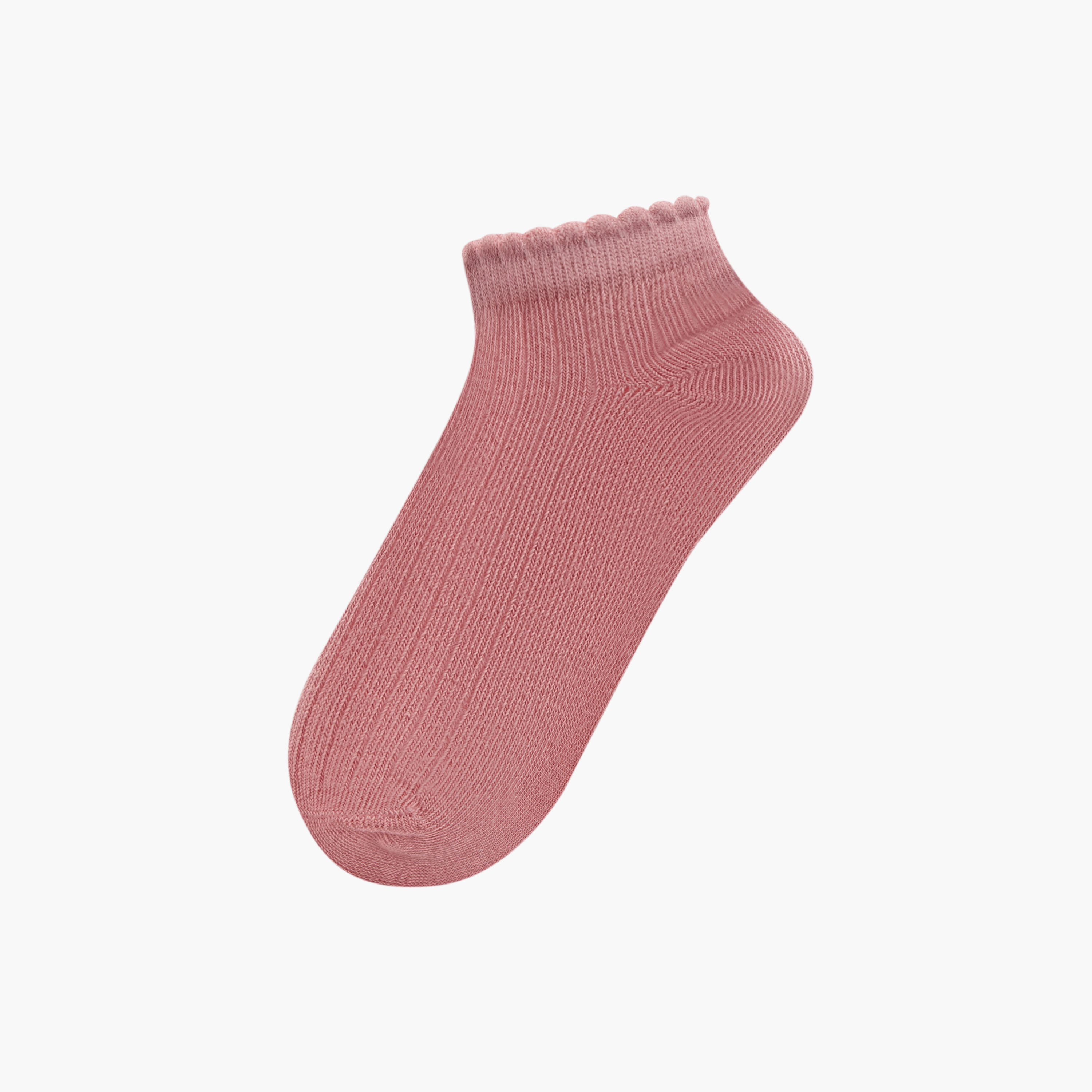 طقم جوارب 7 أزواج بطول الكاحل من ليتل ميسي-girls-accessories-socks-image-2