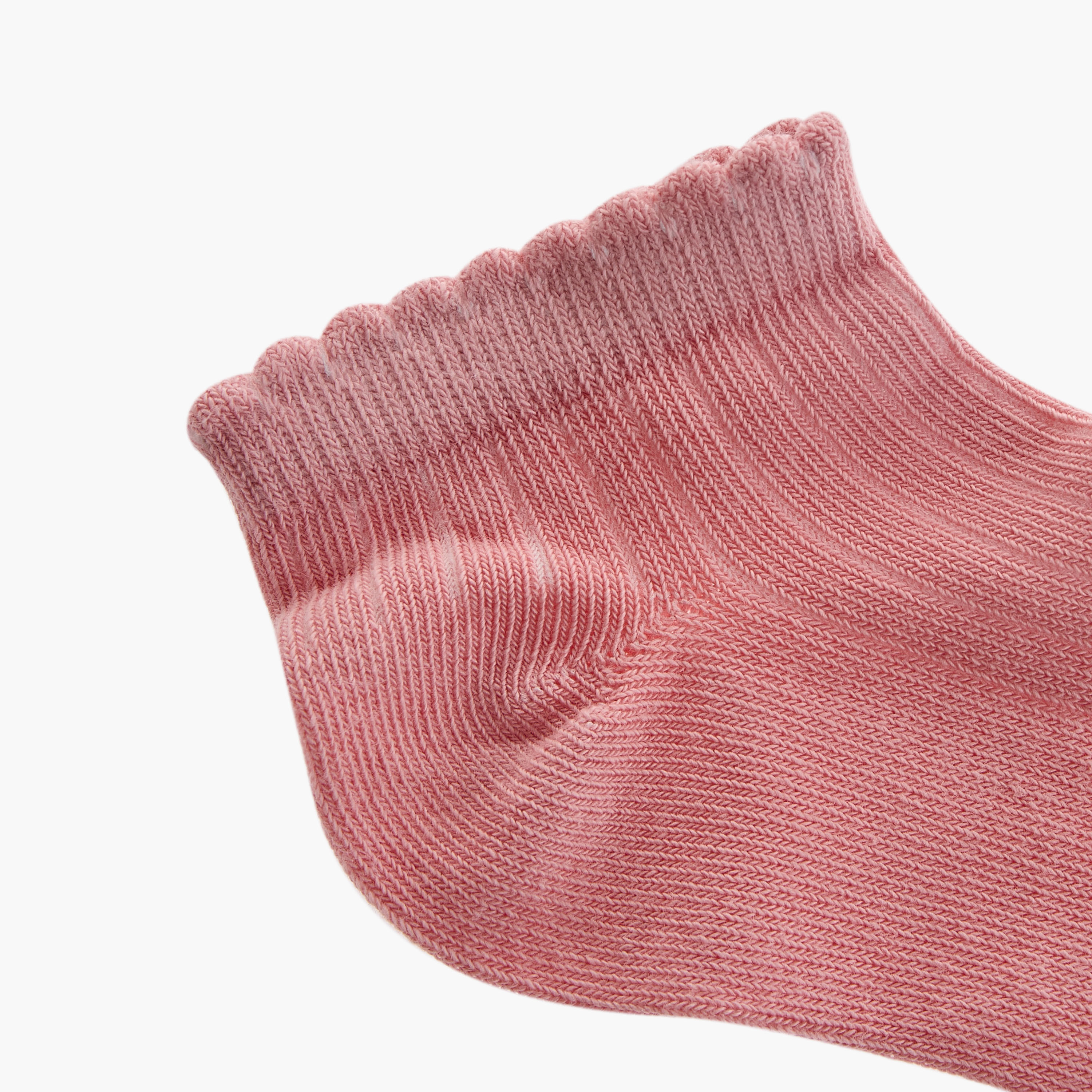 طقم جوارب 7 أزواج بطول الكاحل من ليتل ميسي-girls-accessories-socks-image-3