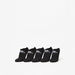 Kappa Logo Detail Ankle Length Sports Socks - Set of 5-Men%27s Socks-thumbnail-0