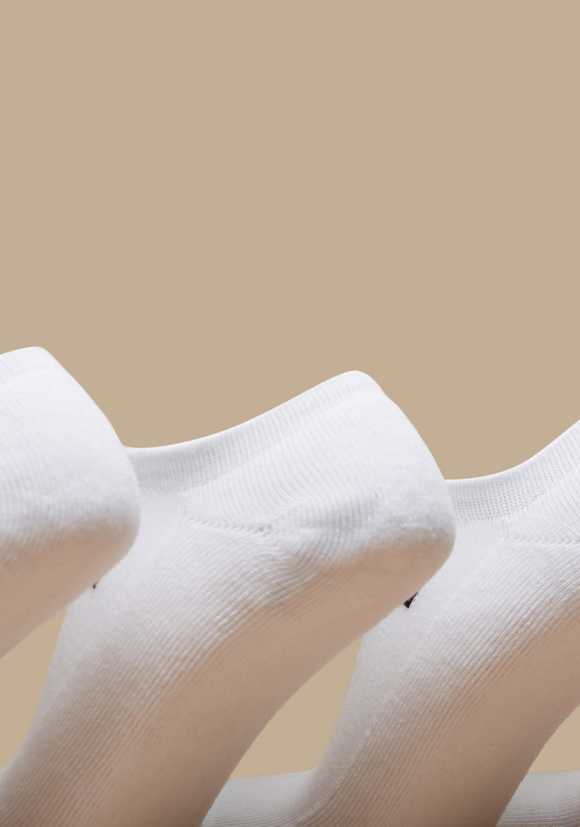 Kappa Logo Detail Ankle Length Sports Socks - Set of 6-Men%27s Socks-image-2