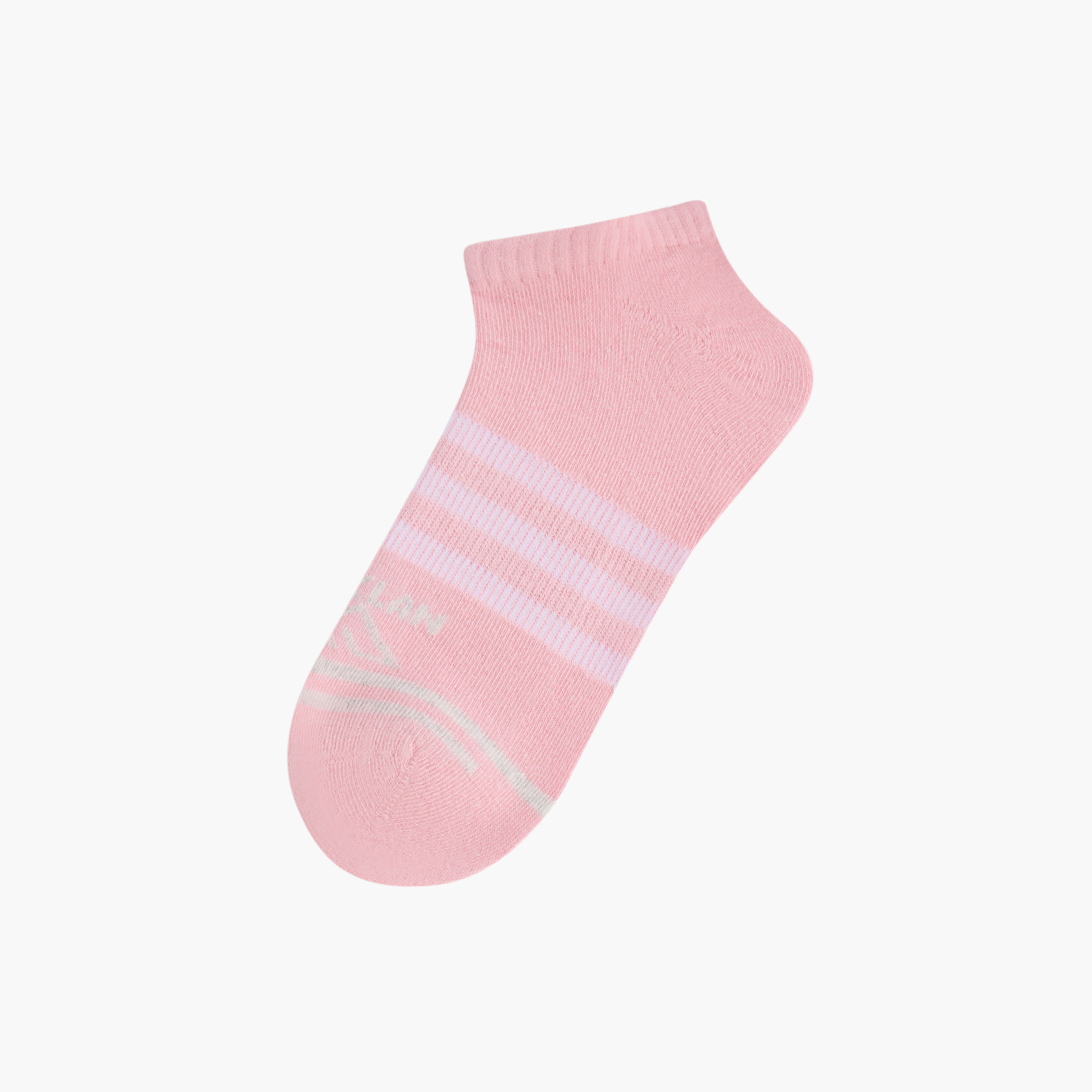 Oaklan by Shoexpress Logo Print Ankle Length Socks - Set of 5-women-socksandstockings-image-2