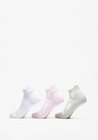 Kappa Colourblock Ankle Length Socks - Set of 3-Men%27s Socks-image-2