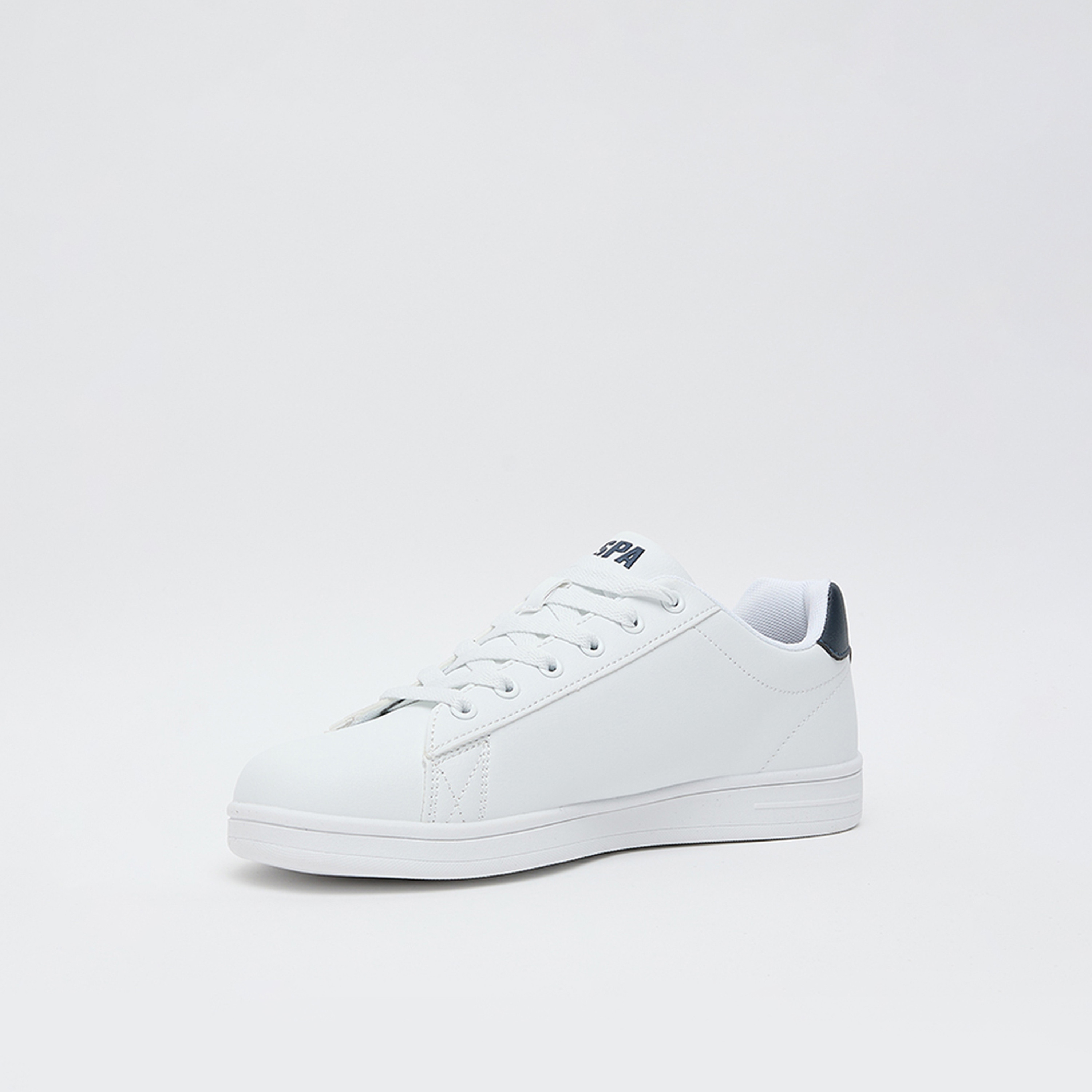 Us Polo Women's Lace-Up COSTA Low-Ankle Flat Sneakers | COSTA-GLB-WMN-women-shoes-sneakers-image-3