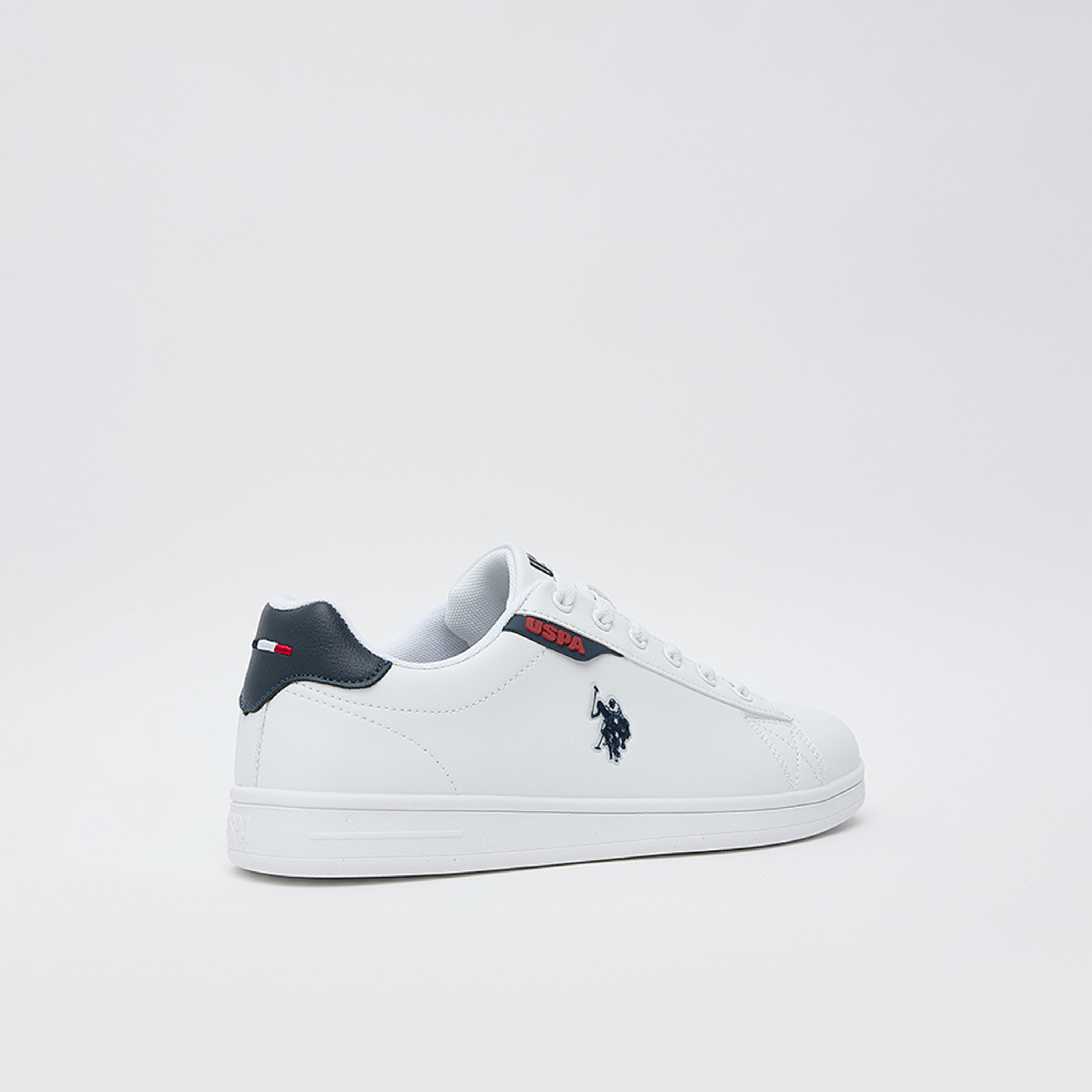 Us Polo Women's Lace-Up COSTA Low-Ankle Flat Sneakers | COSTA-GLB-WMN-women-shoes-sneakers-image-4