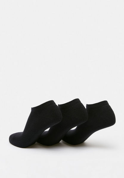 Dash Solid Ankle Length Socks - Set of 3-Men%27s Socks-image-2