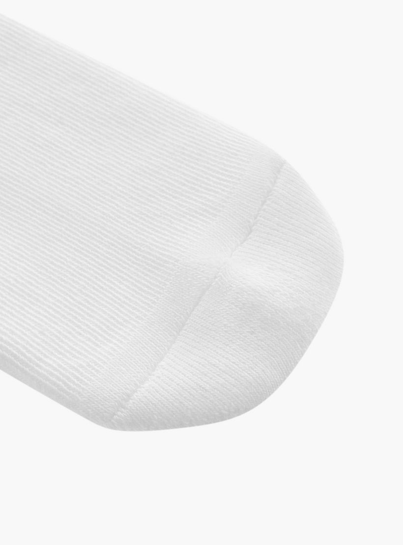 طقم جوارب رياضية موسّدة 3 أزواج سادة بطول الكاحل من داش-men-socks-image-3