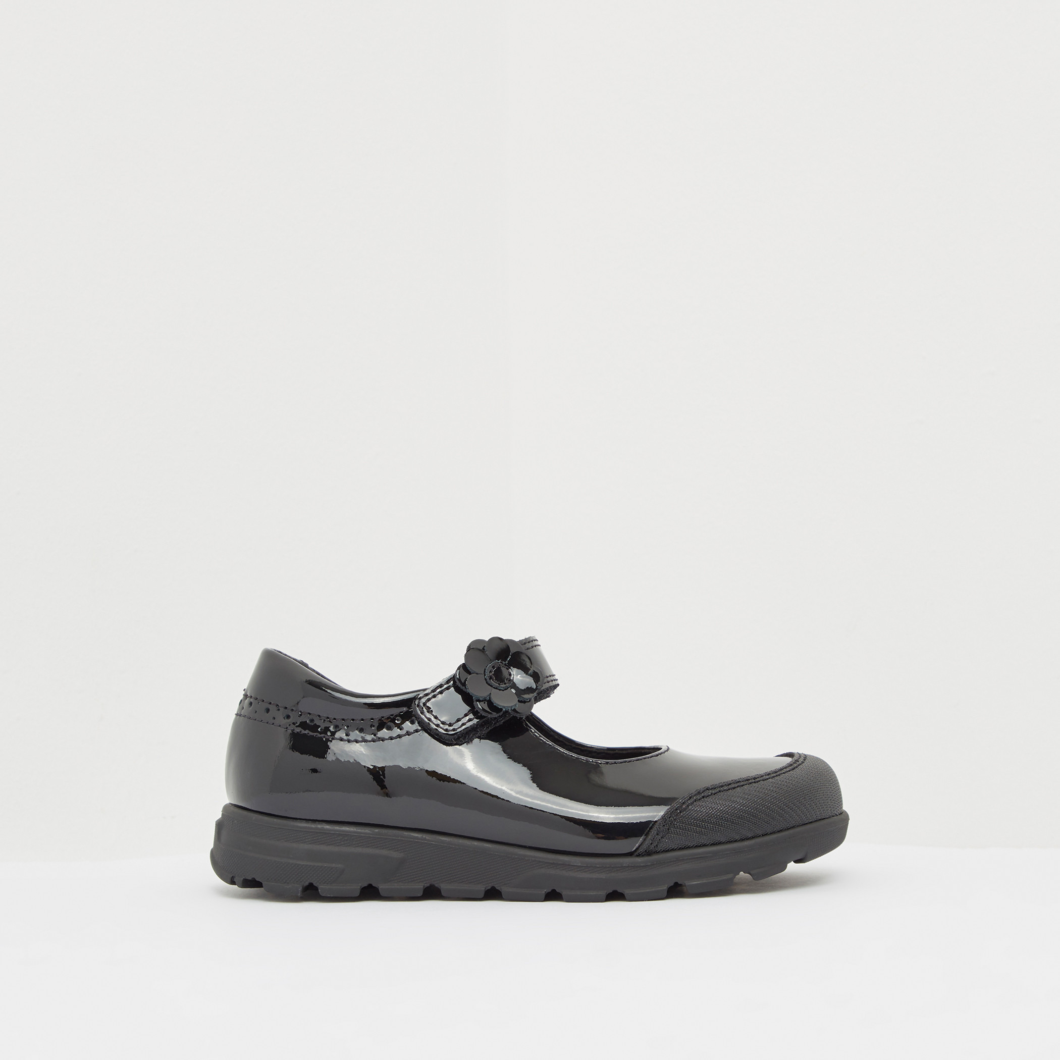 Pablosky Girls' Mary Jane Shoes with Hook and Loop Closure-girls-shoes-maryjanes-image-1