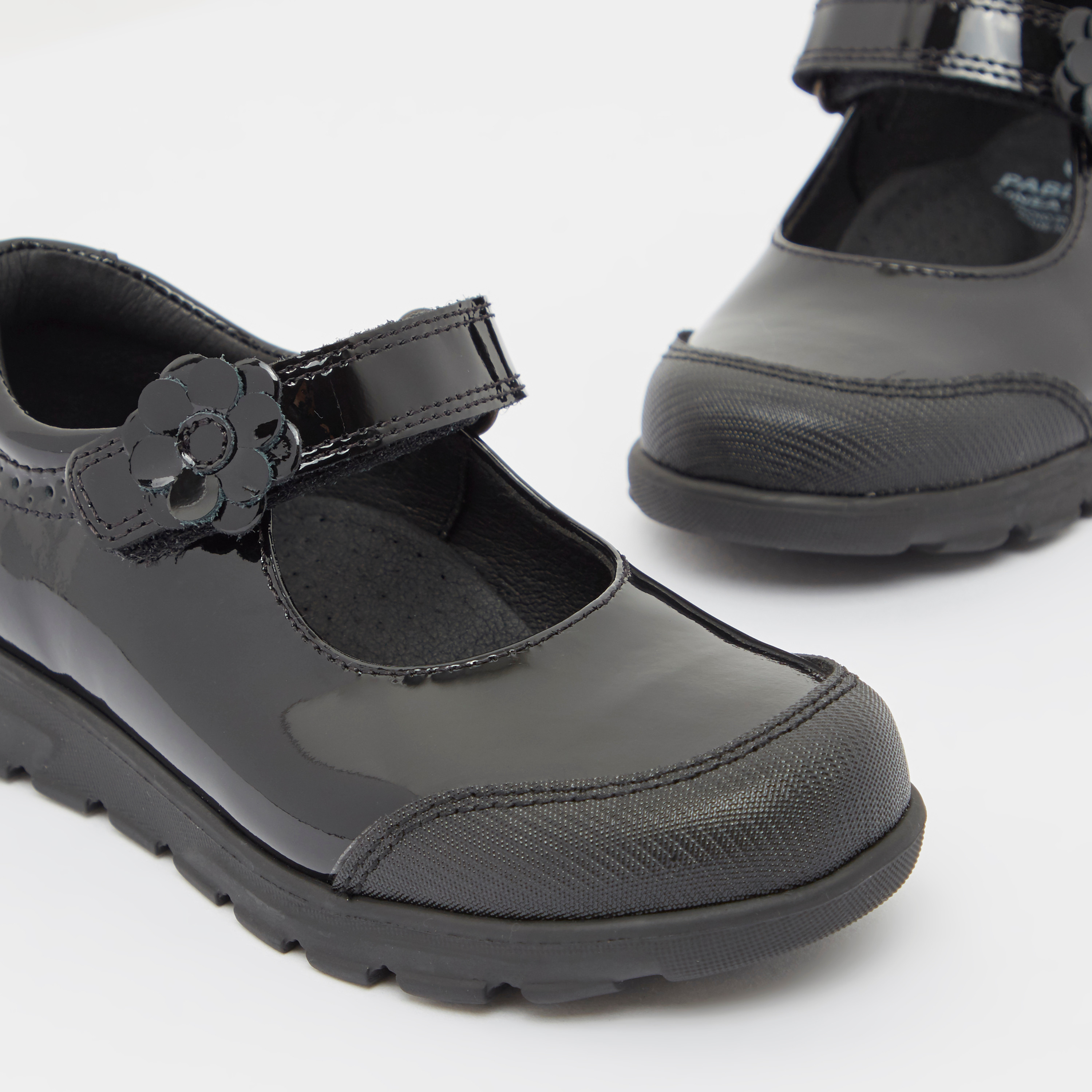 Pablosky Girls' Mary Jane Shoes with Hook and Loop Closure-girls-shoes-maryjanes-image-4