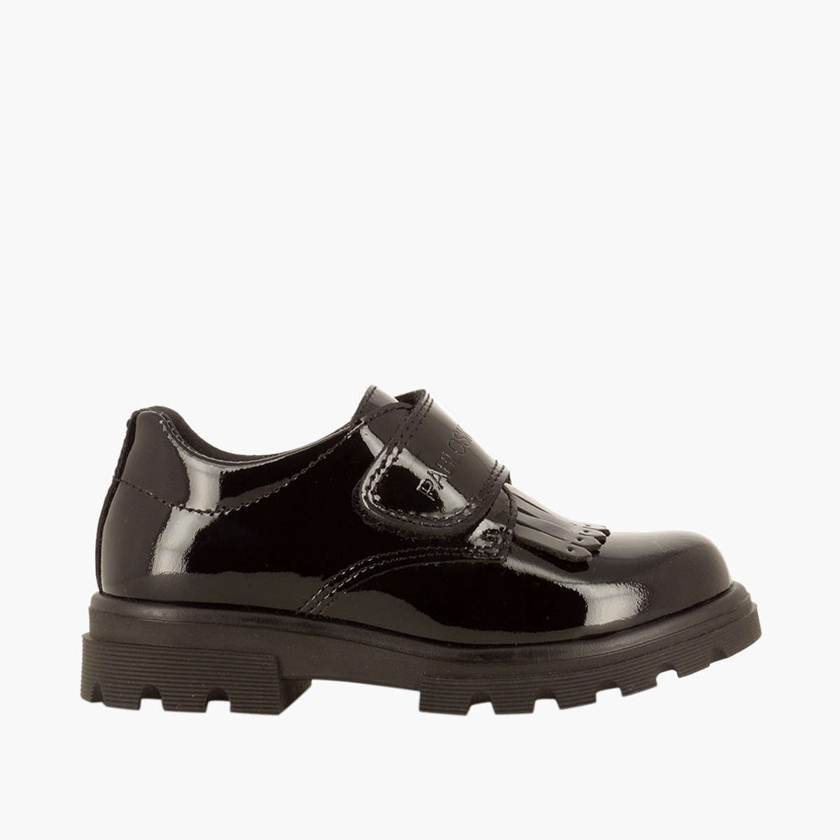 Pablosky Girls' Loafers with Hook and Loop Closure-girls-shoes-schoolshoes-image-1