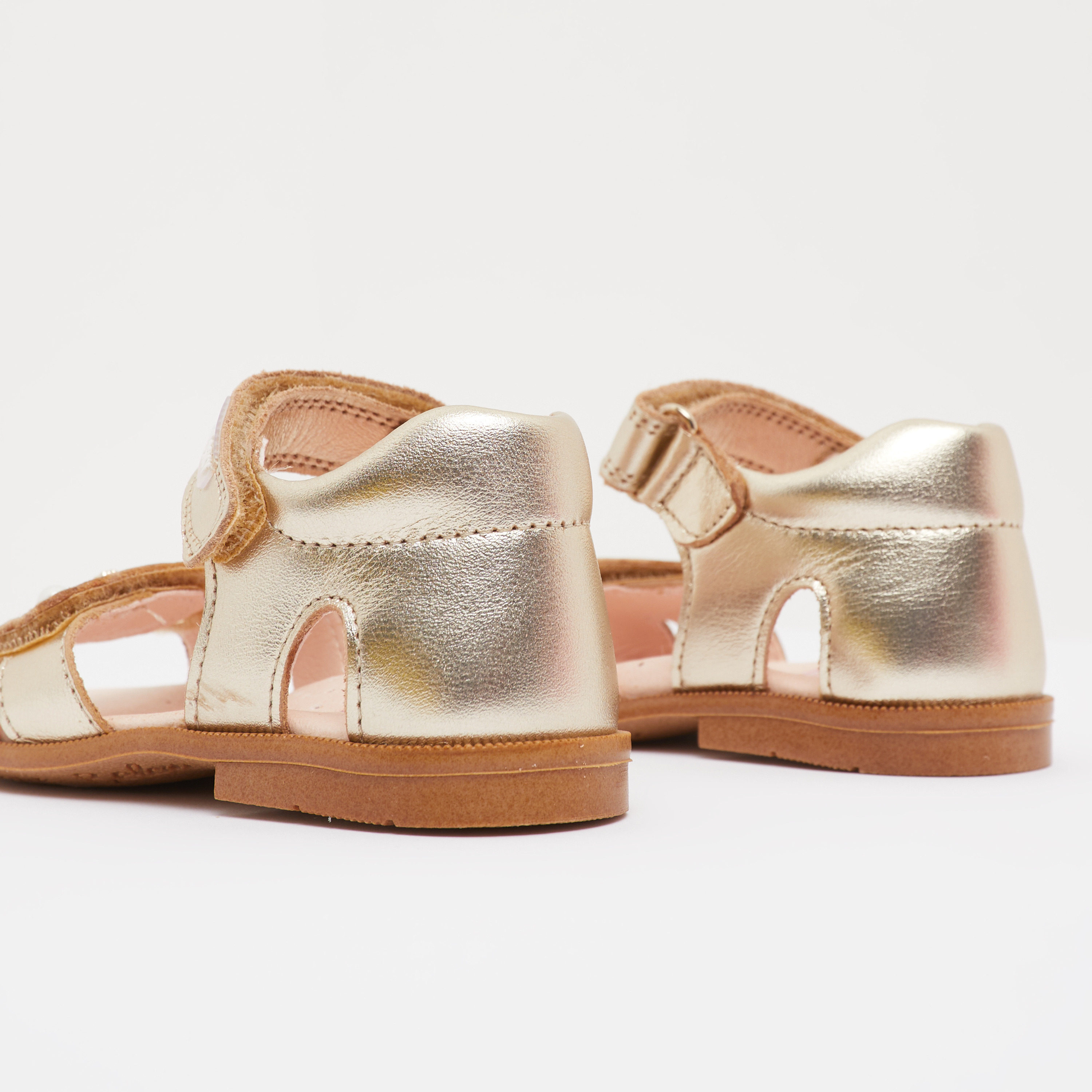 صندل مسطح بشريط إغلاق لاصق للبنات من بابلوسكي-girls-shoes-sandals-image-3
