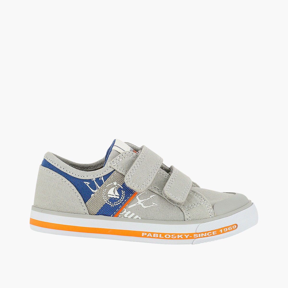 Shop Pablosky Boys Sneakers with Hook and Loop Closure Online Splash UAE