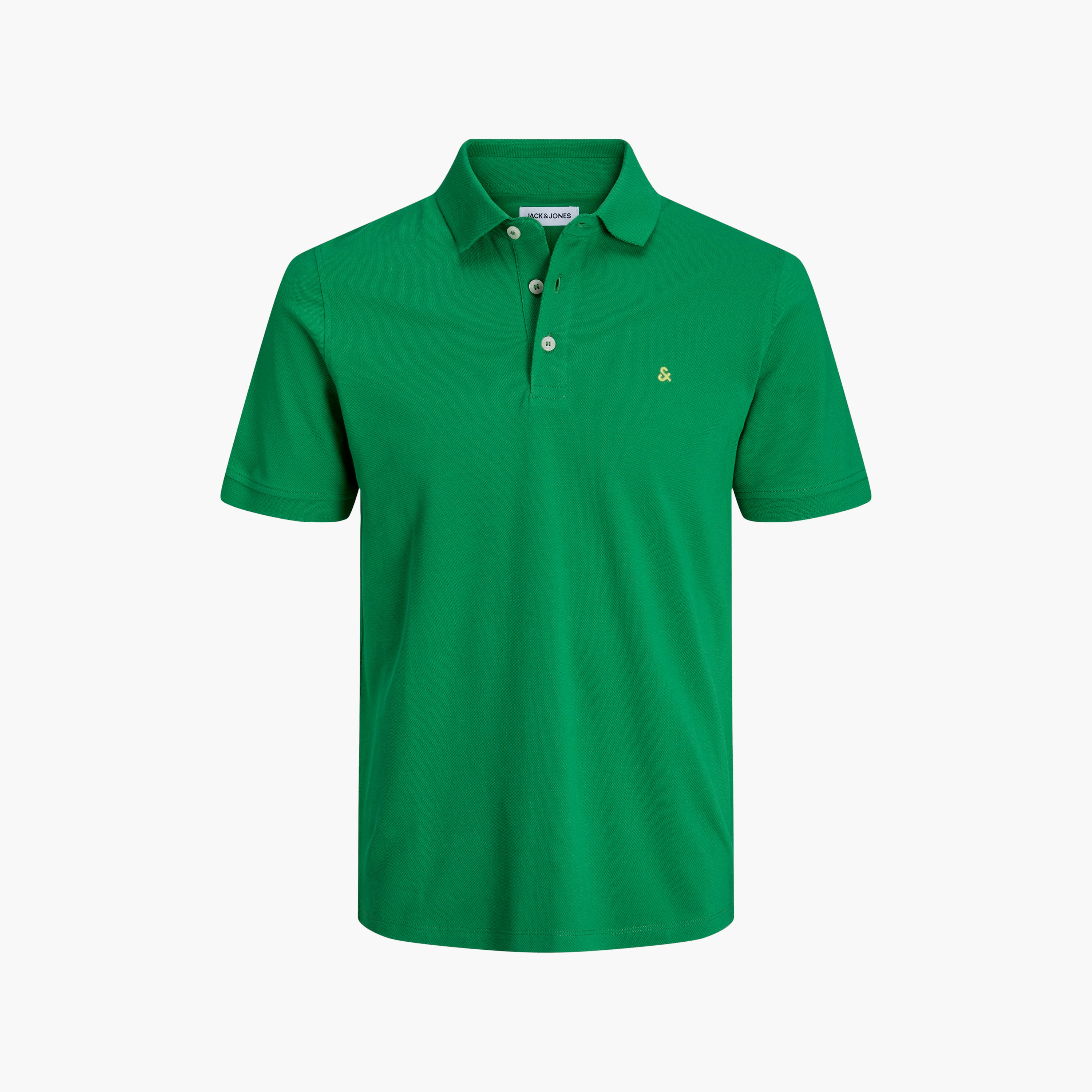 تيشيرت بولو بأكمام قصيرة وياقة سادة من جاك آند جونز-men-clothing-tshirtsandpolos-polos-image-1