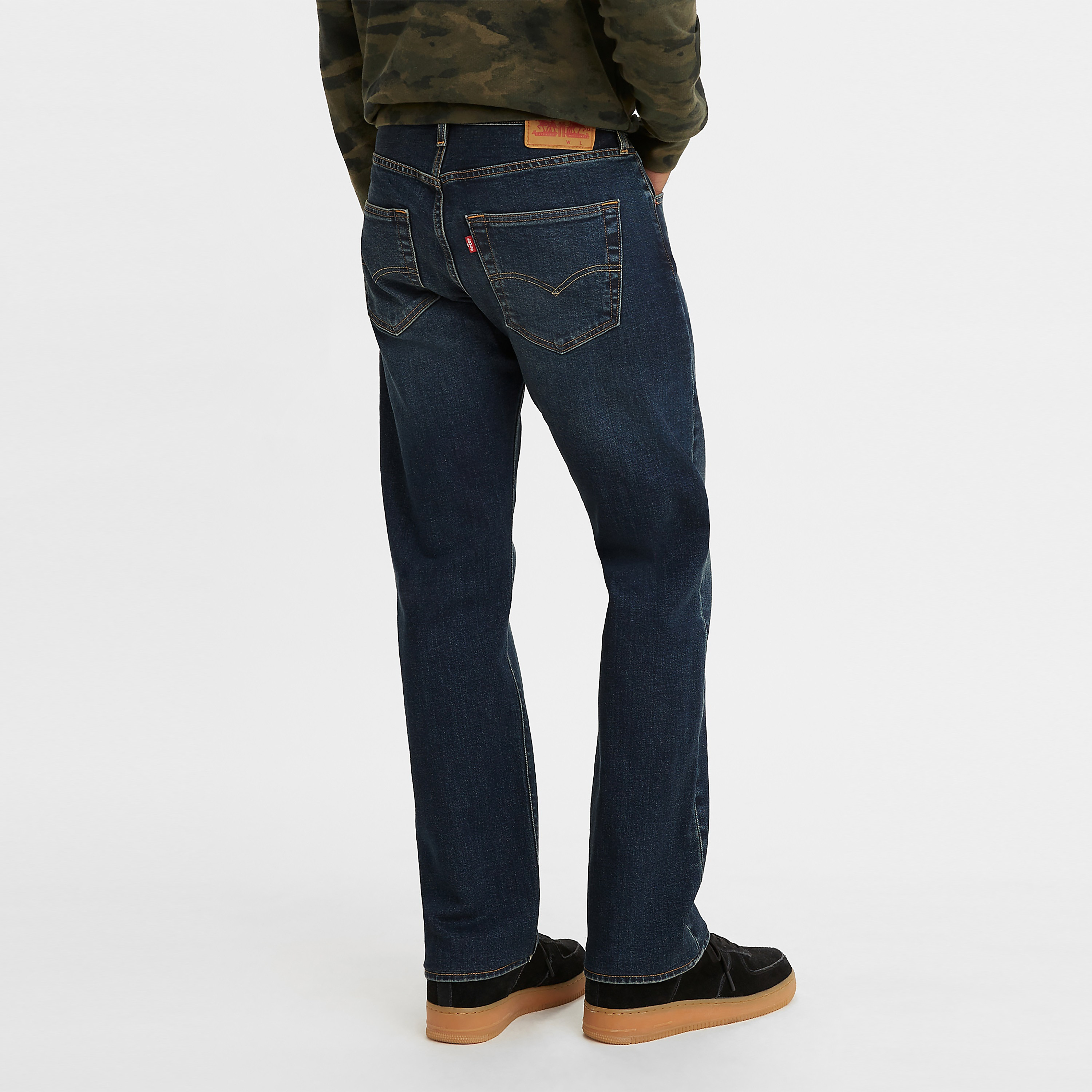 Levis 501 Blue Mid-Rise Button Closure Jeans-men-clothing-bottoms-jeans-image-3