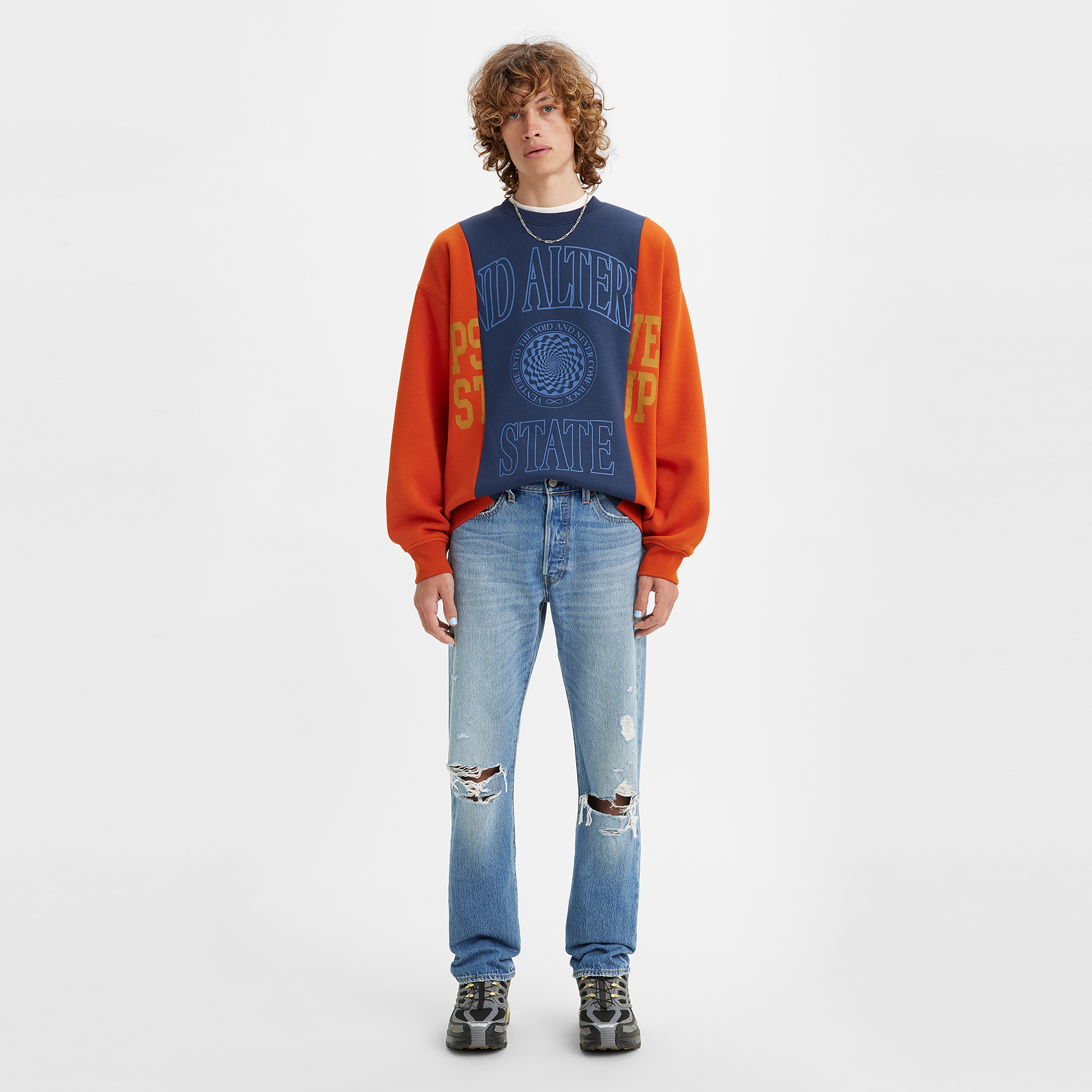 Orange levi's outlet 501