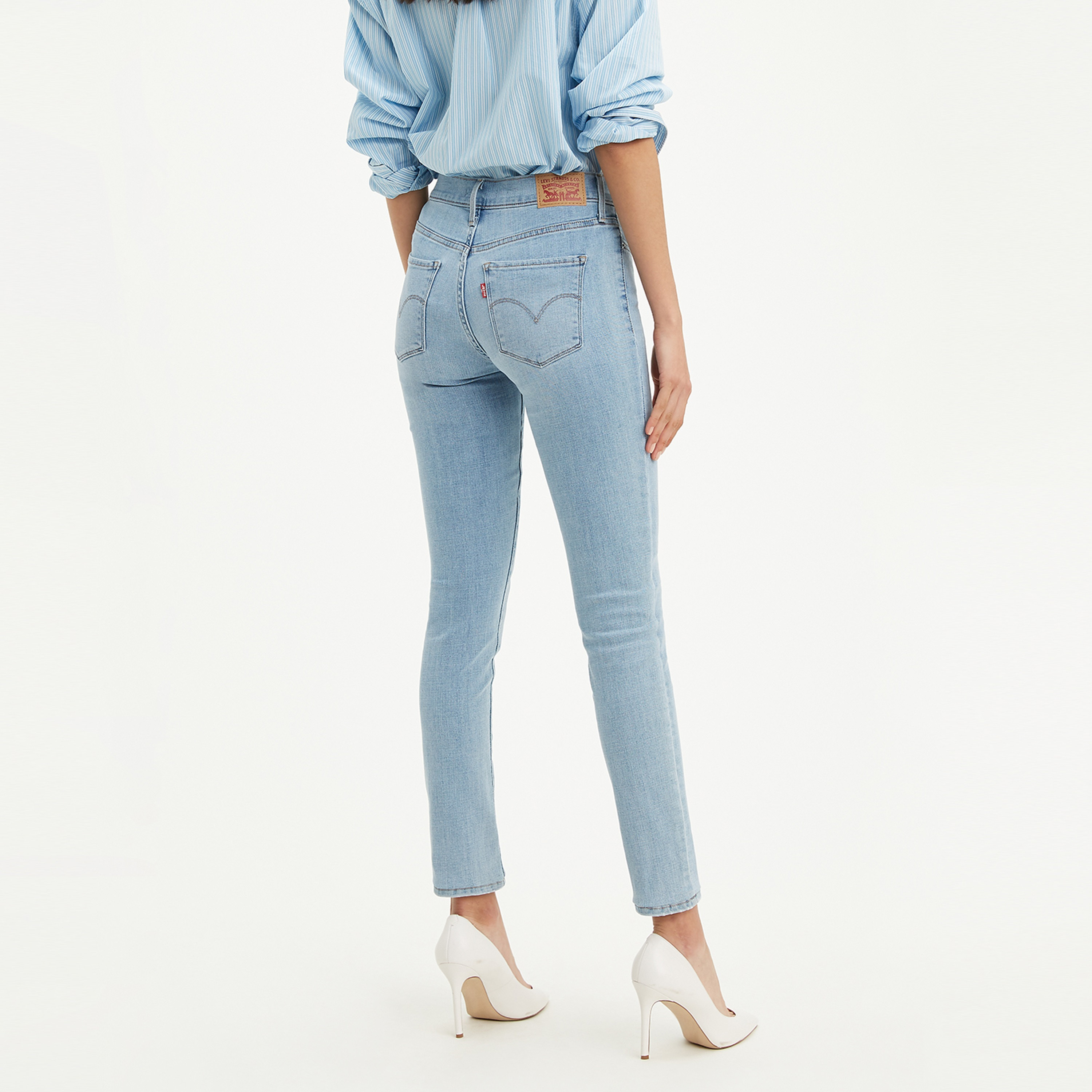 Levis 311 Blue Skinny Fit Mid-Rise Button Closure Jeans-women-clothing-bottoms-jeans-image-3
