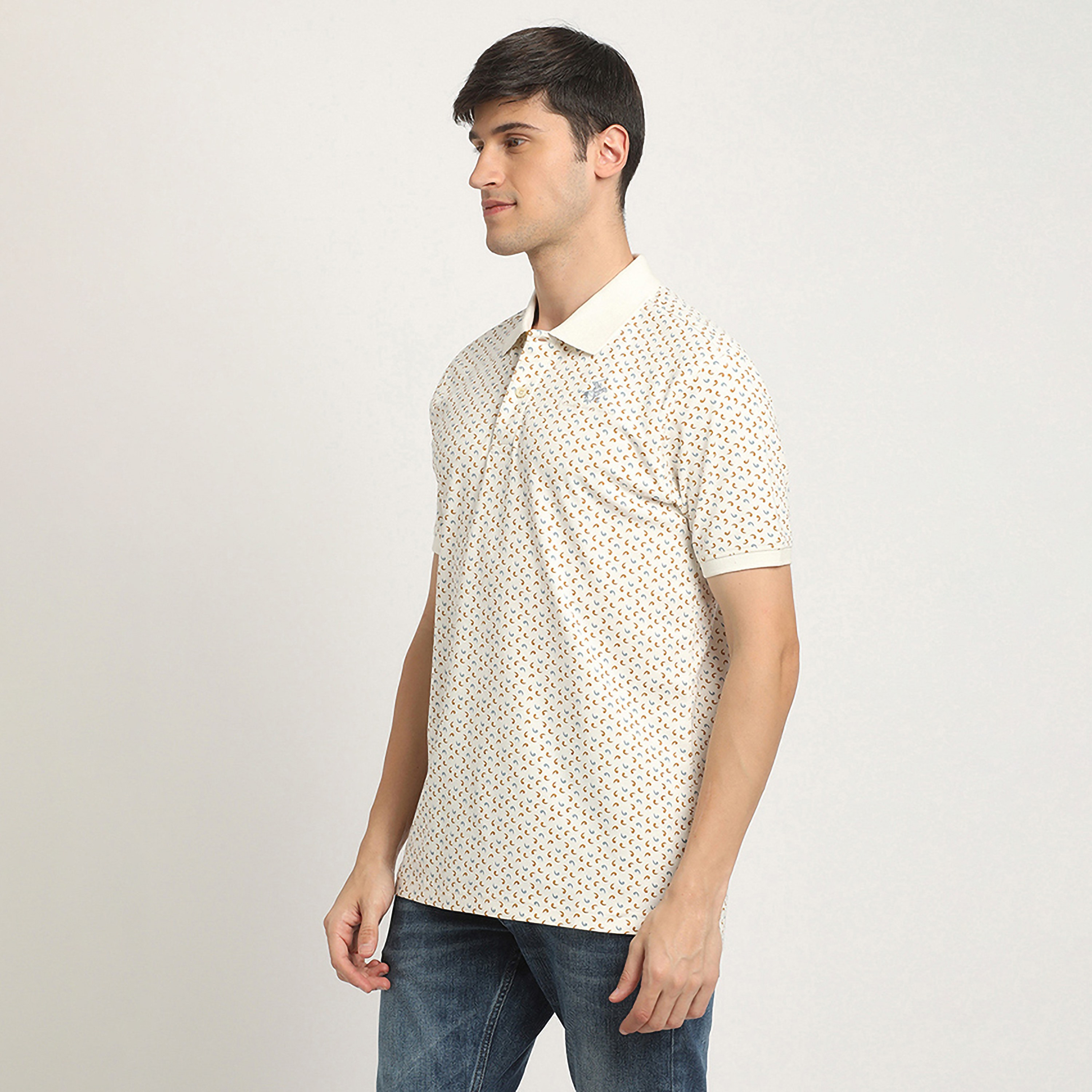 تي شيرت بولو من بيفرلي هيلز بولو كلوب بياقة وأكمام قصيرة مع مطبوع كامل-men-clothing-tshirtsandpolos-polos-image-2