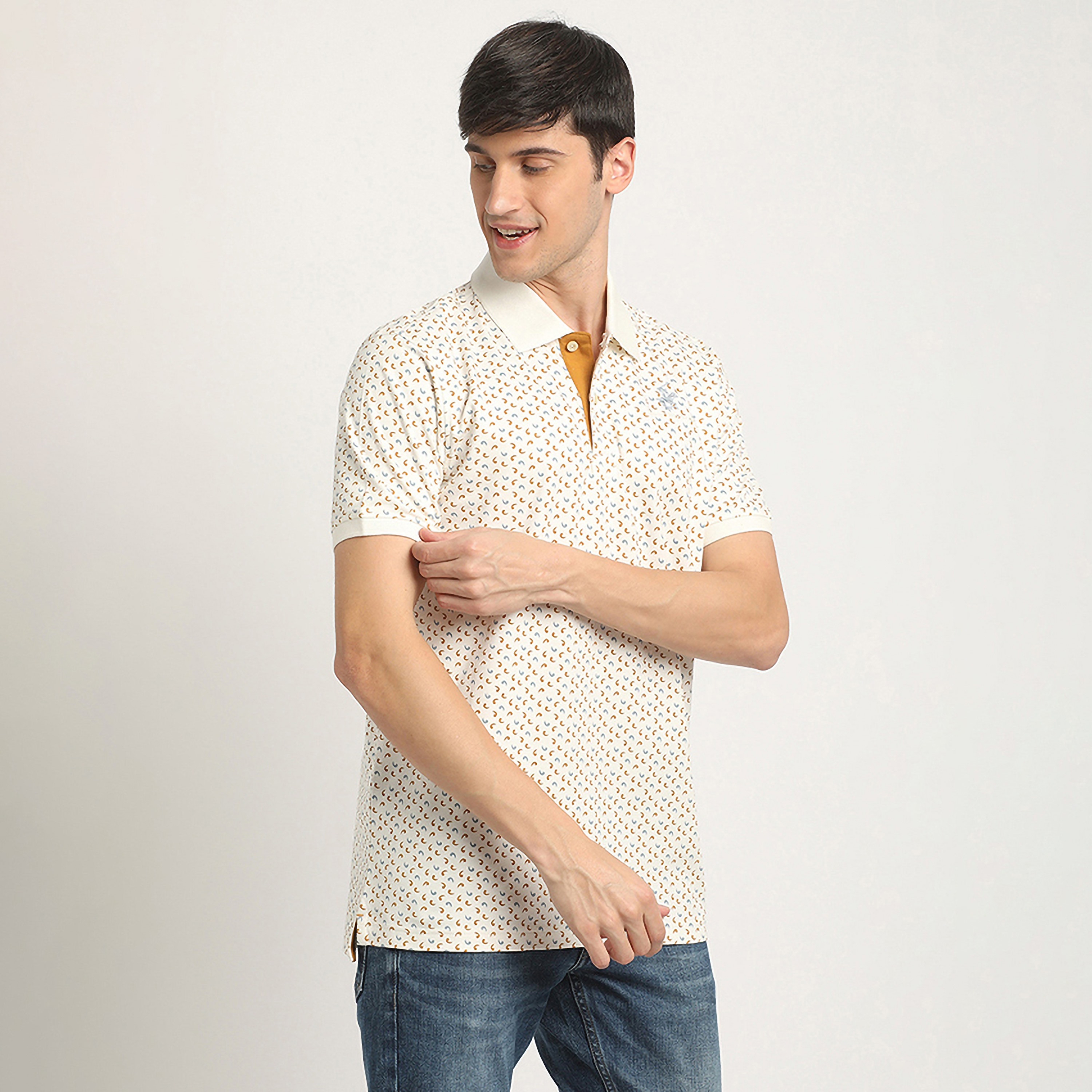 Beverly Hills Polo Club All Over Print Collared Short Sleeves Polo T-Shirt-men-clothing-tshirtsandpolos-polos-image-3
