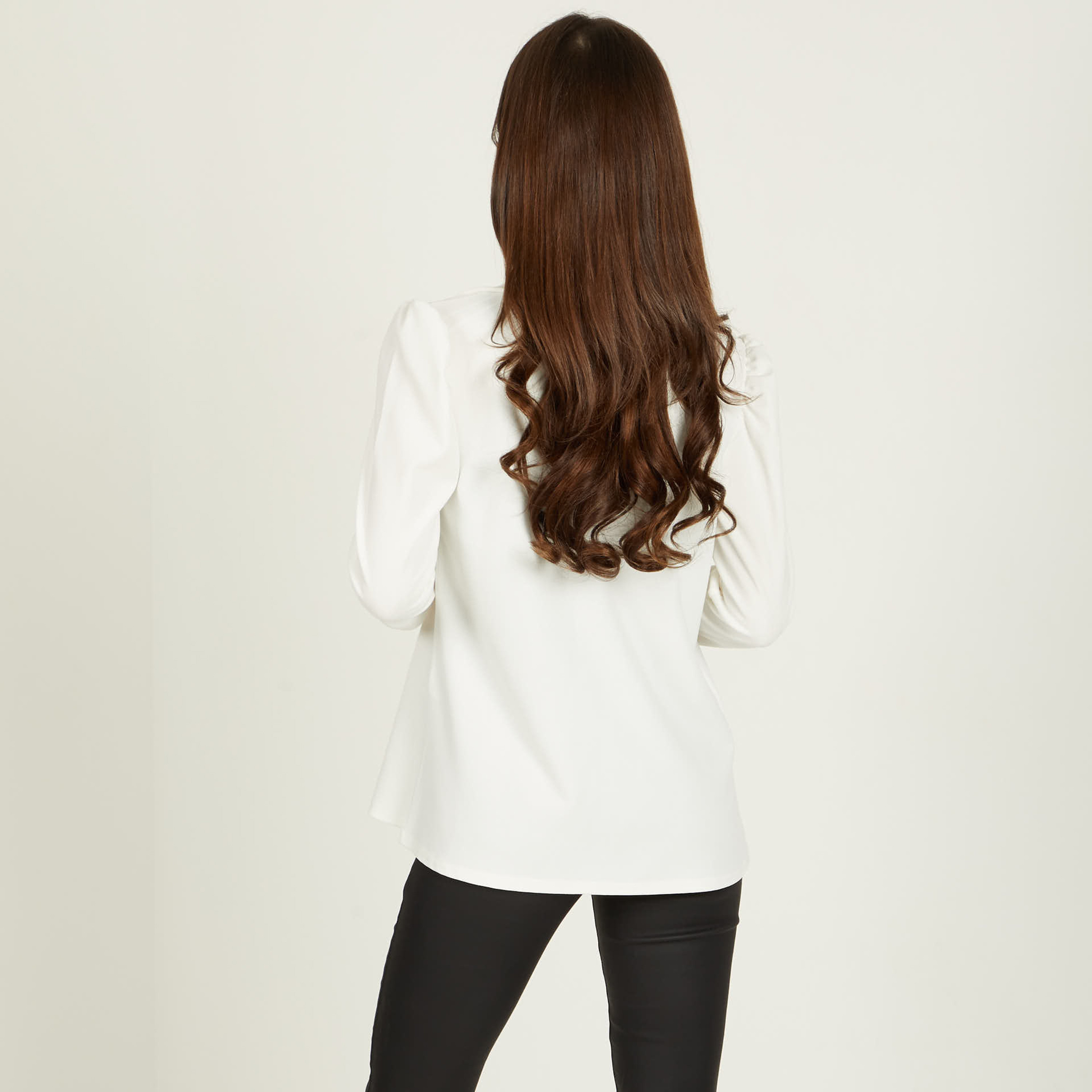 Quiz Plain Peaked Lapel Collar Blazer-women-clothing-coatsandjackets-blazers-image-4