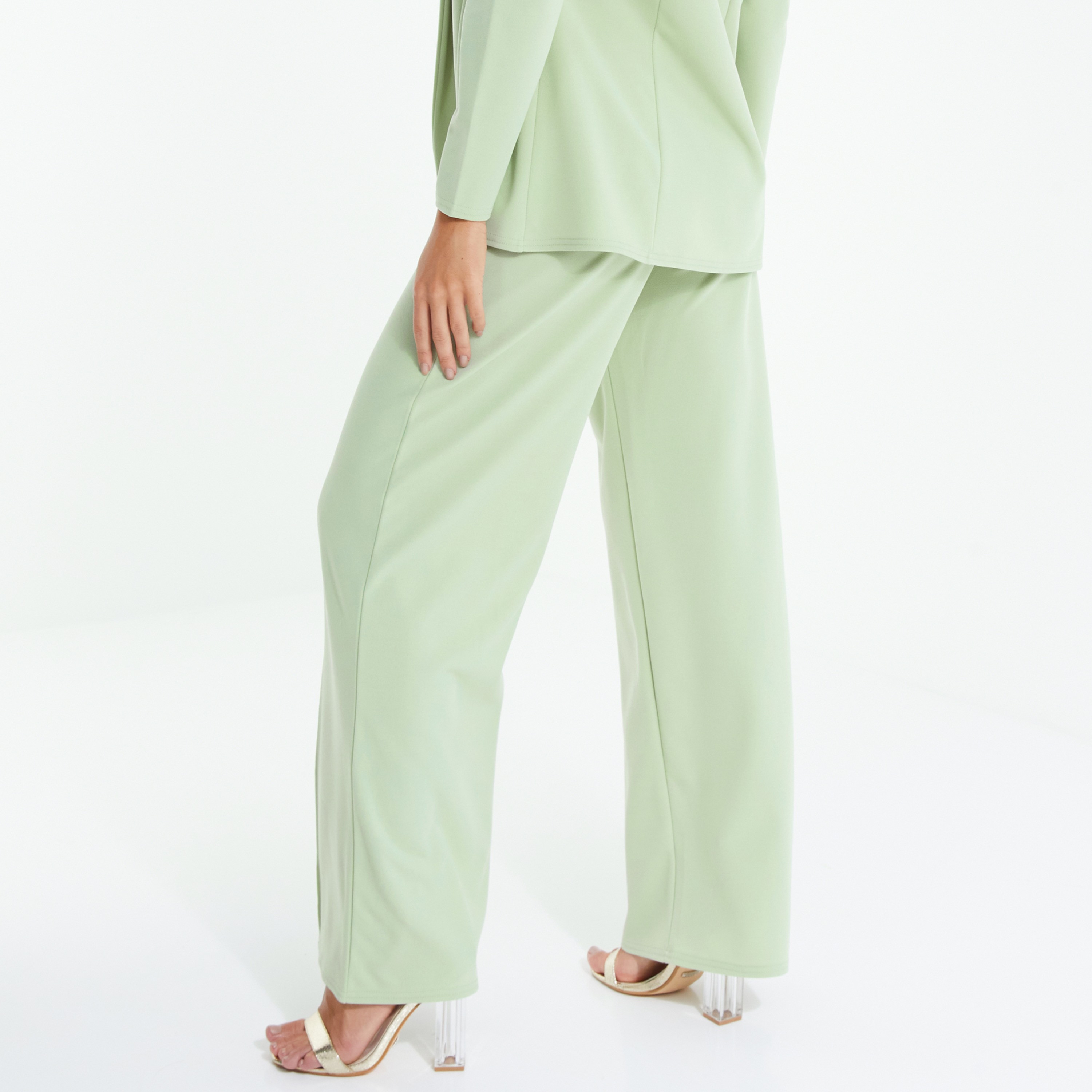 Quiz Plain High-Rise Palazzo-women-clothing-bottoms-trousers-image-3