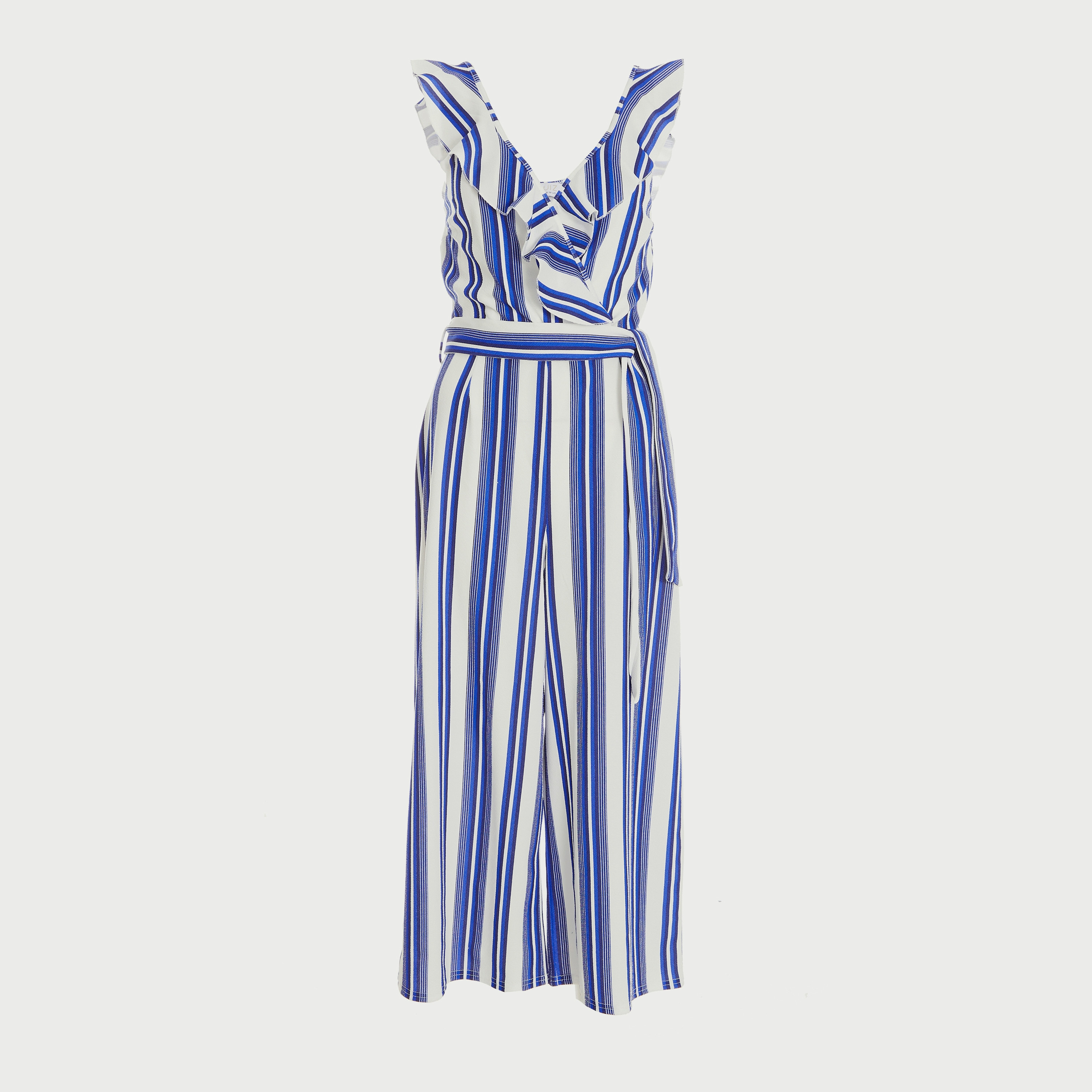 Quiz Striped V-Neck Jumpsuit-women-clothing-jumpsuits-image-4