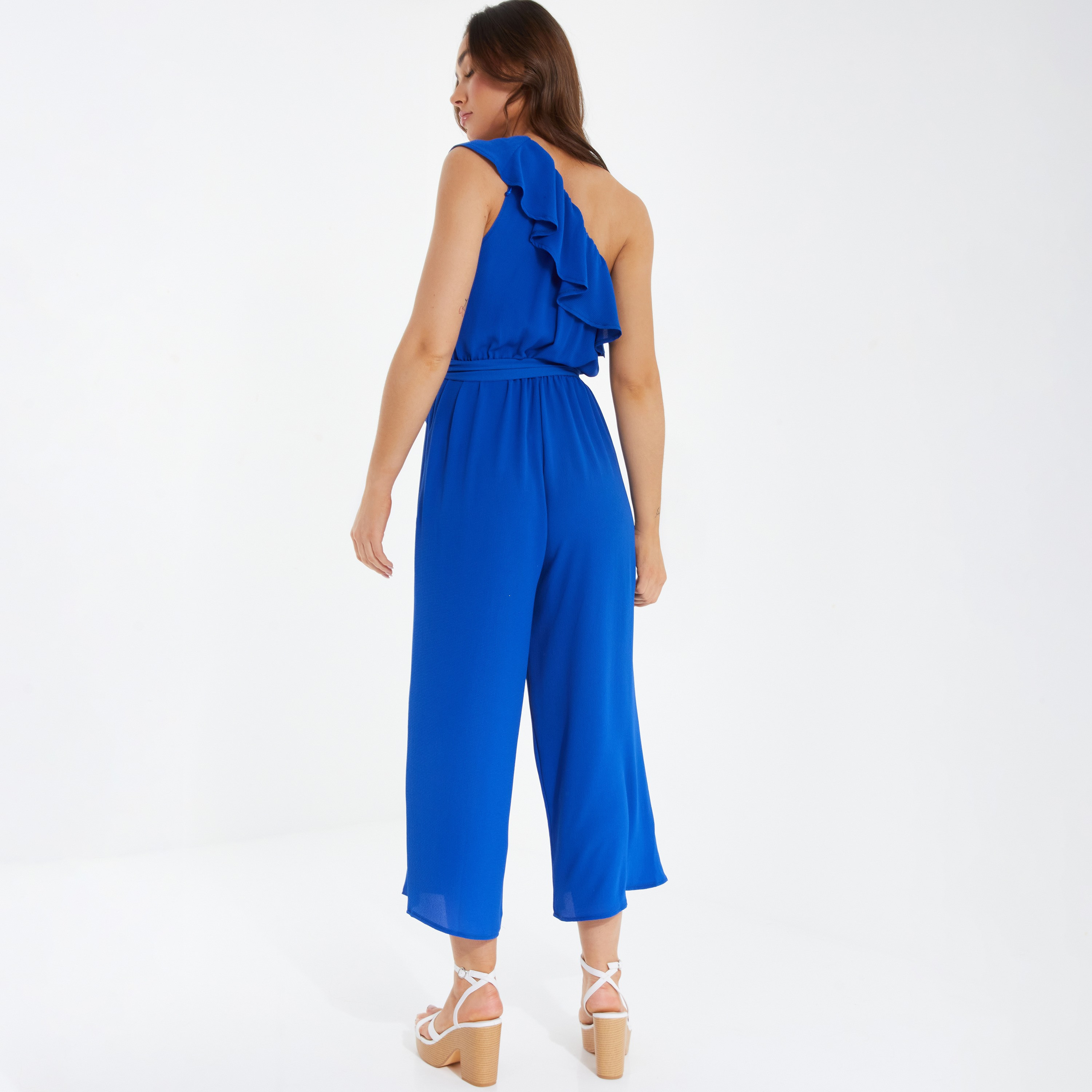 Quiz Plain Asymmetric Jumpsuit with Tie Belt-women-clothing-jumpsuits-image-3