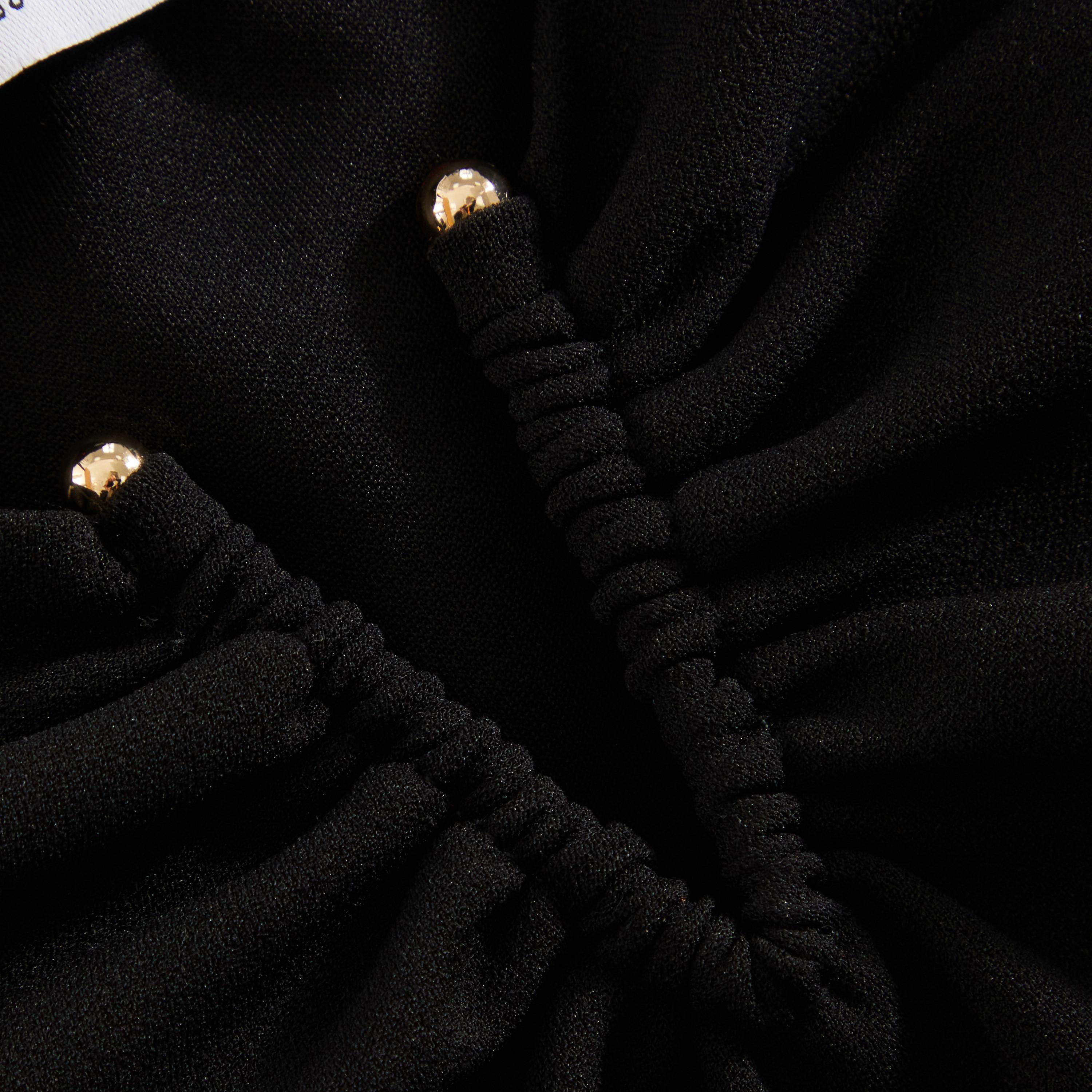 فستان متوسط الطول على شكل قلب سادة من كويز-women-clothing-dresses-image-3