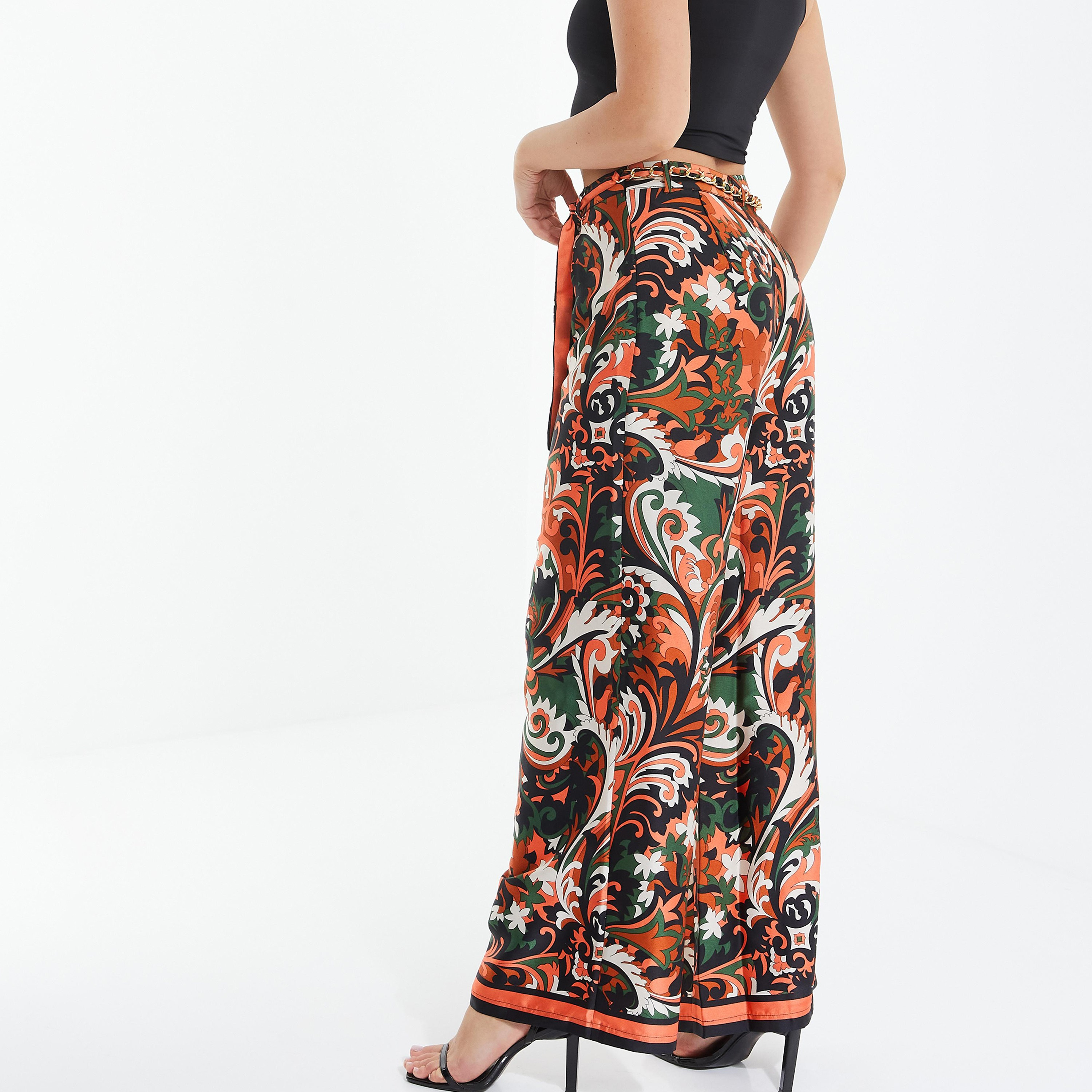 Quiz Paisley High-Rise Palazzo Trousers-women-clothing-bottoms-trousers-image-4
