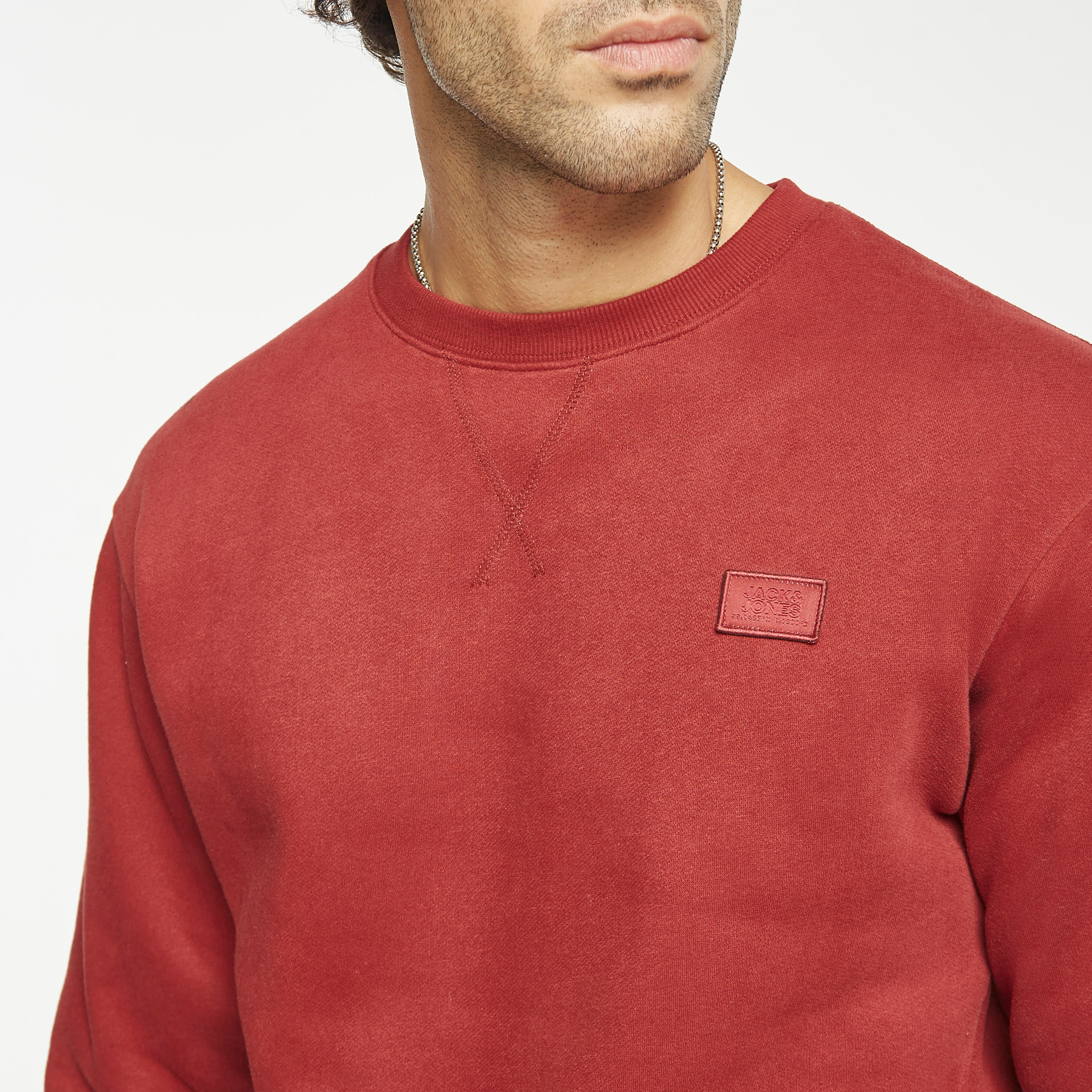 Jack & Jones Logo Crew Neck Sweatshirt-men-winterwear-hoodiesandsweatshirts-image-16