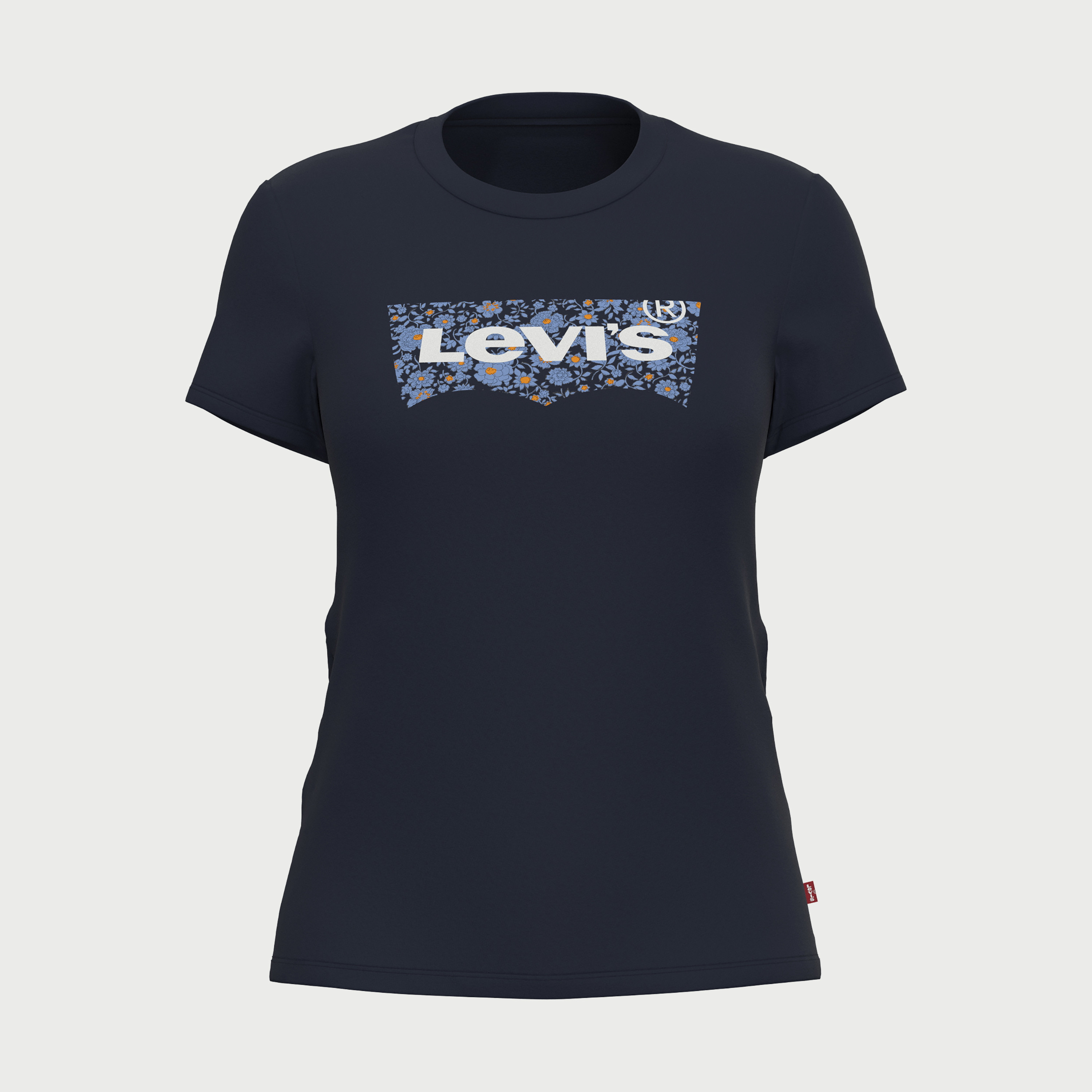 تي شيرت ليفايز بأكمام قصيرة وياقة دائرية-women-clothing-tshirts-image-3