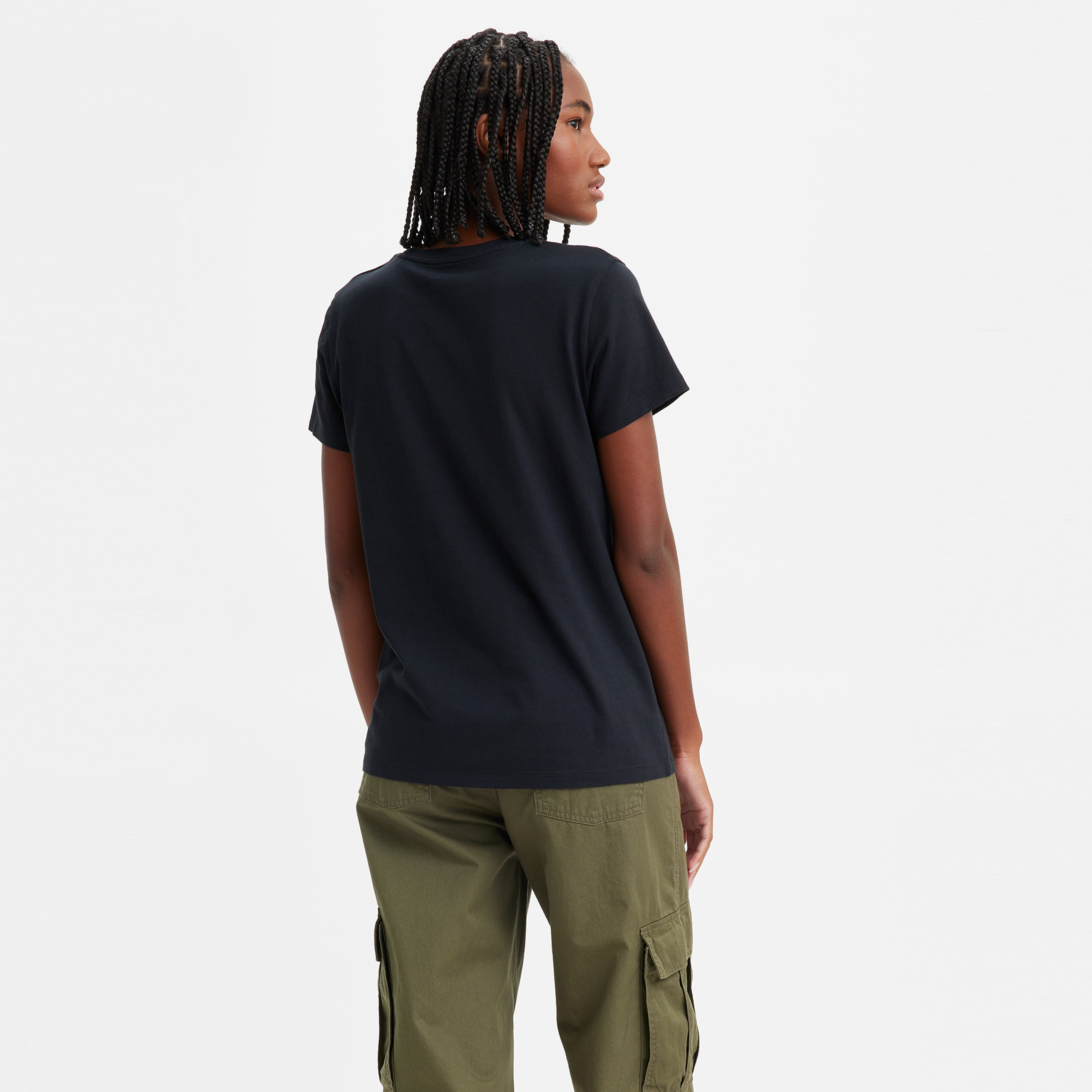 Levis Logo Crew Neck Short Sleeves T-Shirt-women-clothing-tshirts-image-2