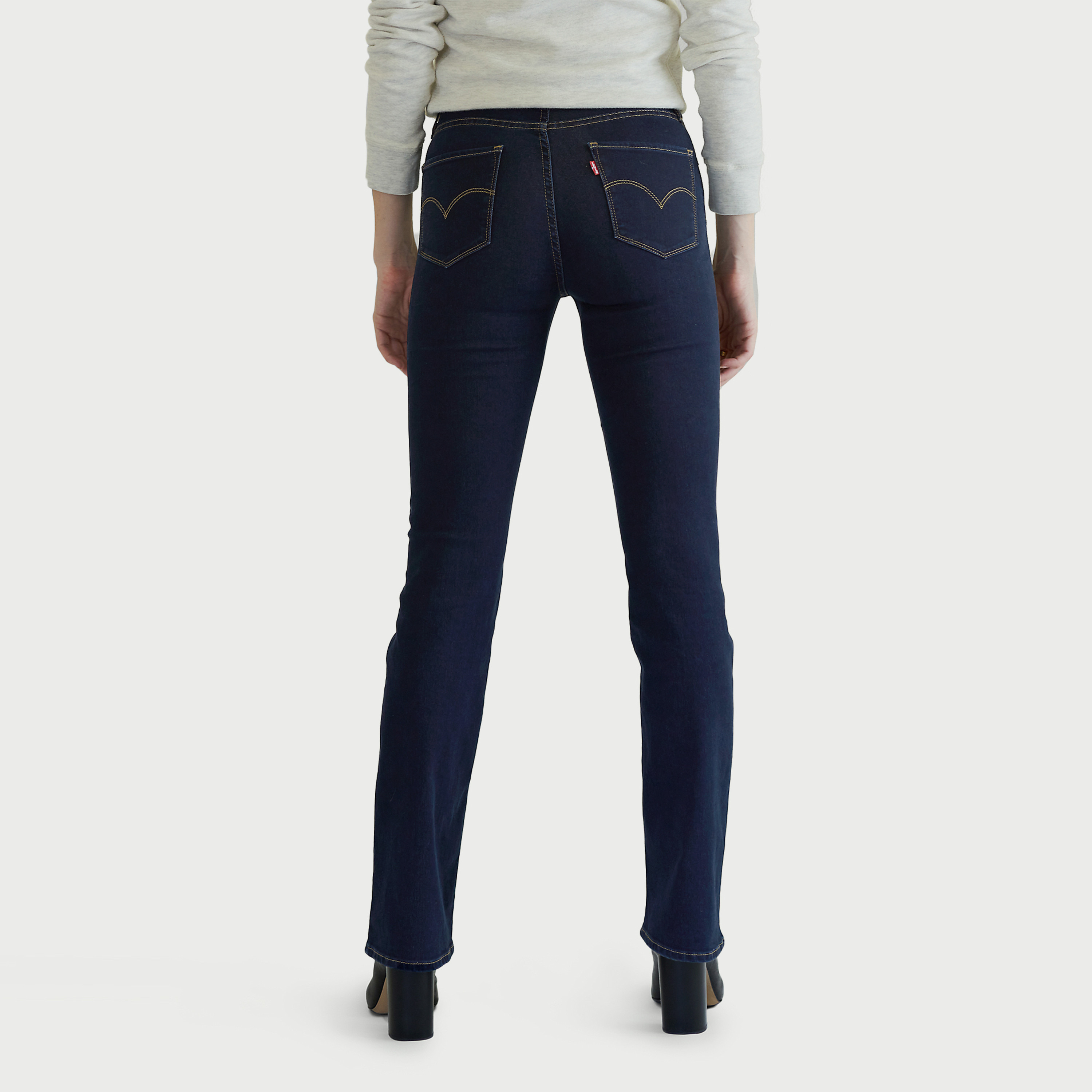 Levi's Black Bootcut High-Rise Jeans-women-clothing-bottoms-jeans-image-3