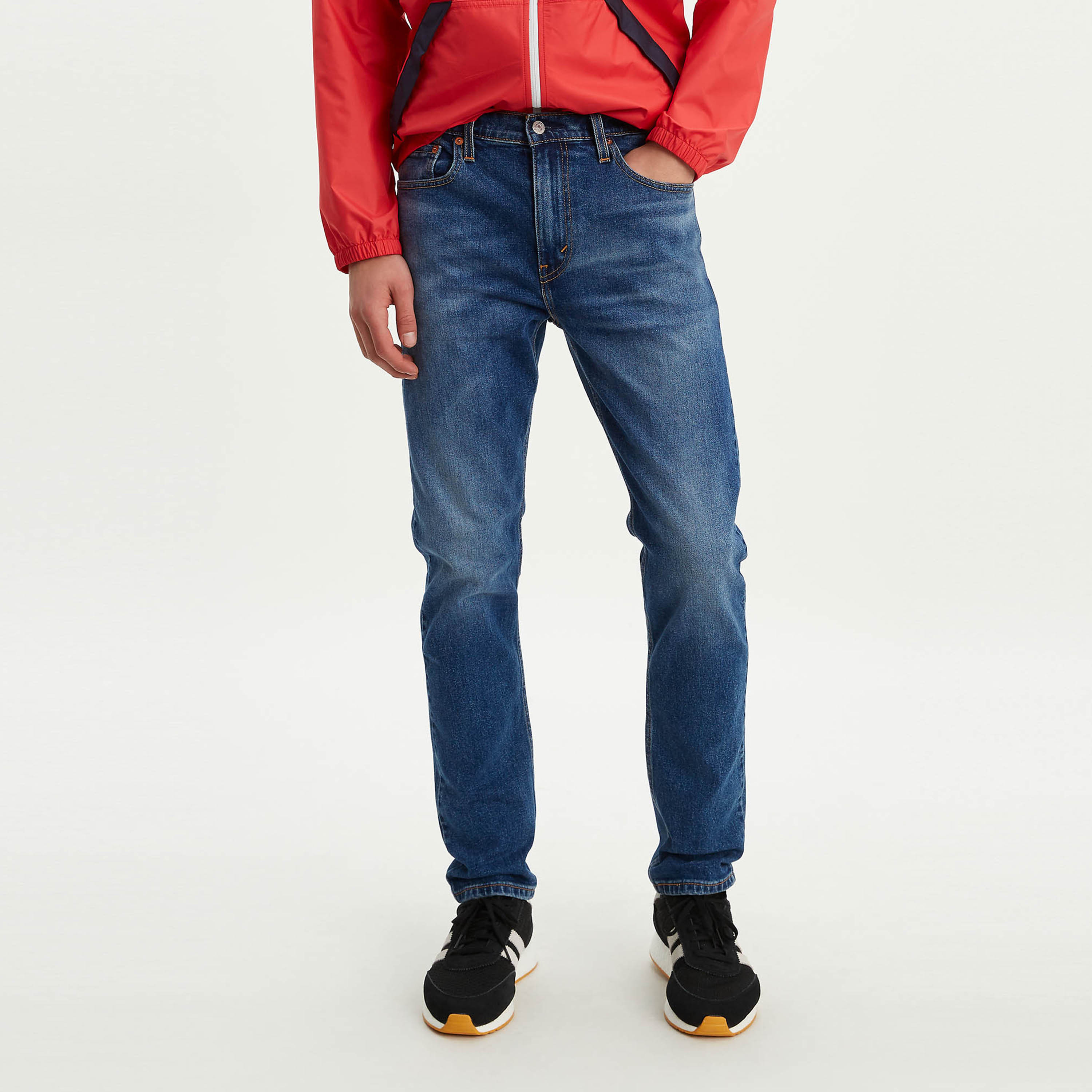 ليفايز - بنطال جينز خصر منخفض- أزرق-men-clothing-bottoms-jeans-image-1