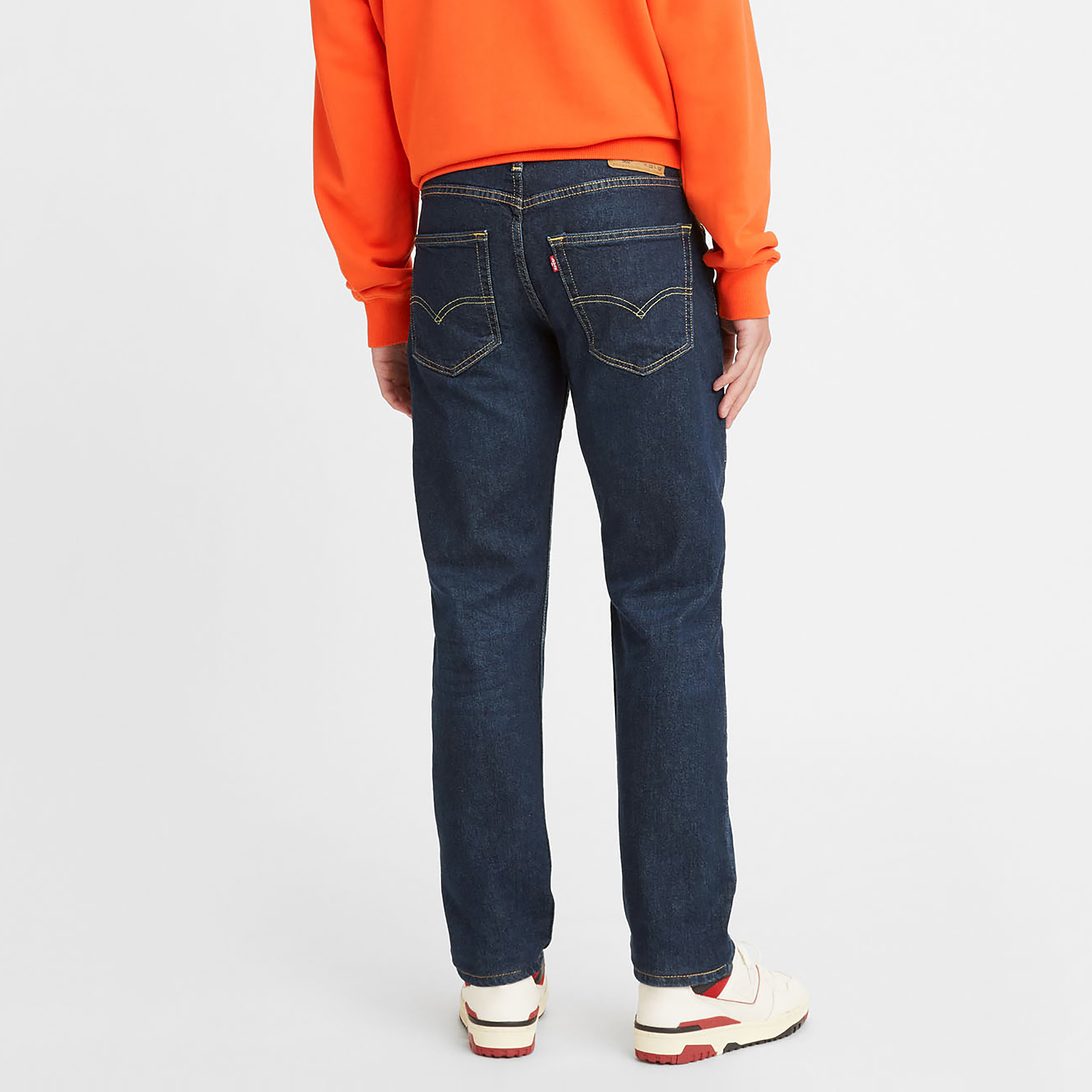 Levis 502 Blue Tapered Fit Mid-Rise Button Closure Jeans-men-clothing-bottoms-jeans-image-3