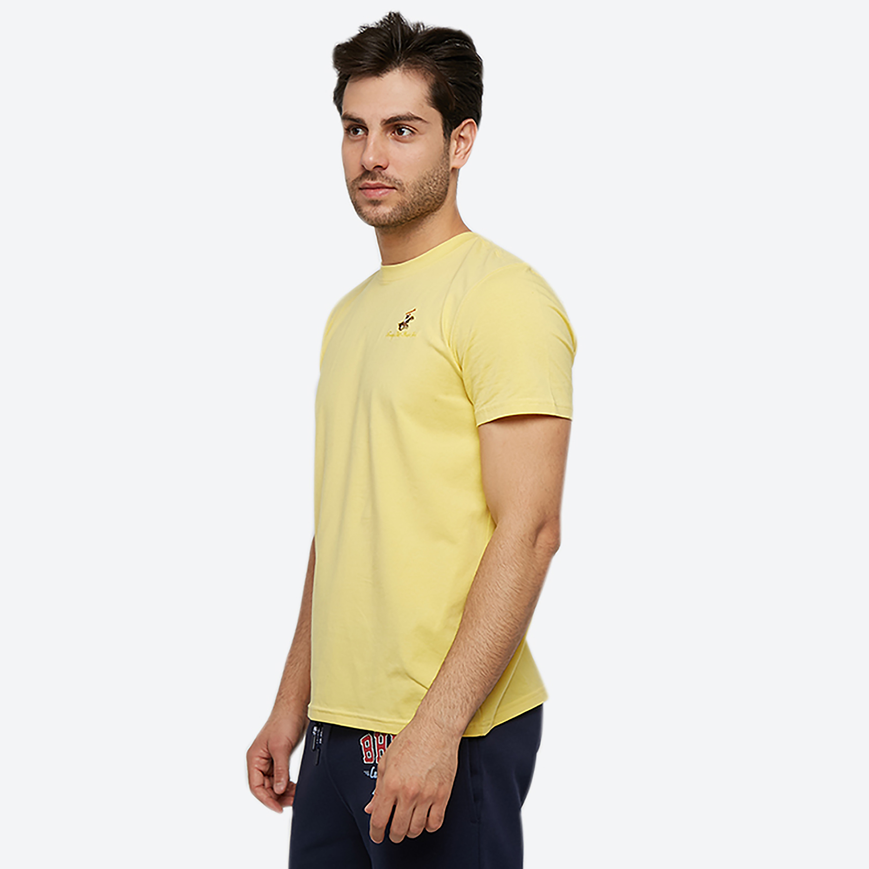 تي شيرت بيفرلي هيلز بولو كلوب بياقة مستديرة وأكمام قصيرة مع شعار-men-clothing-tshirtsandpolos-tshirts-image-2